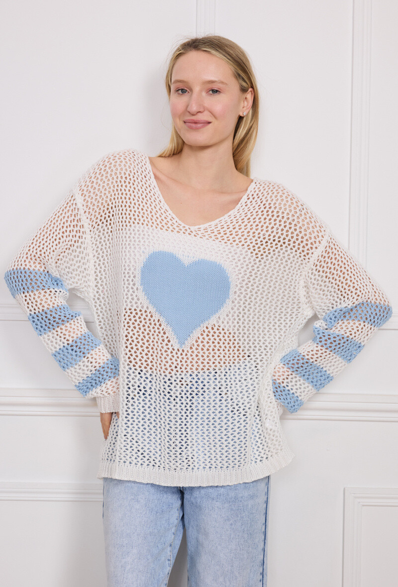 Grossiste PANEIGE PARIS - PULL en maillé