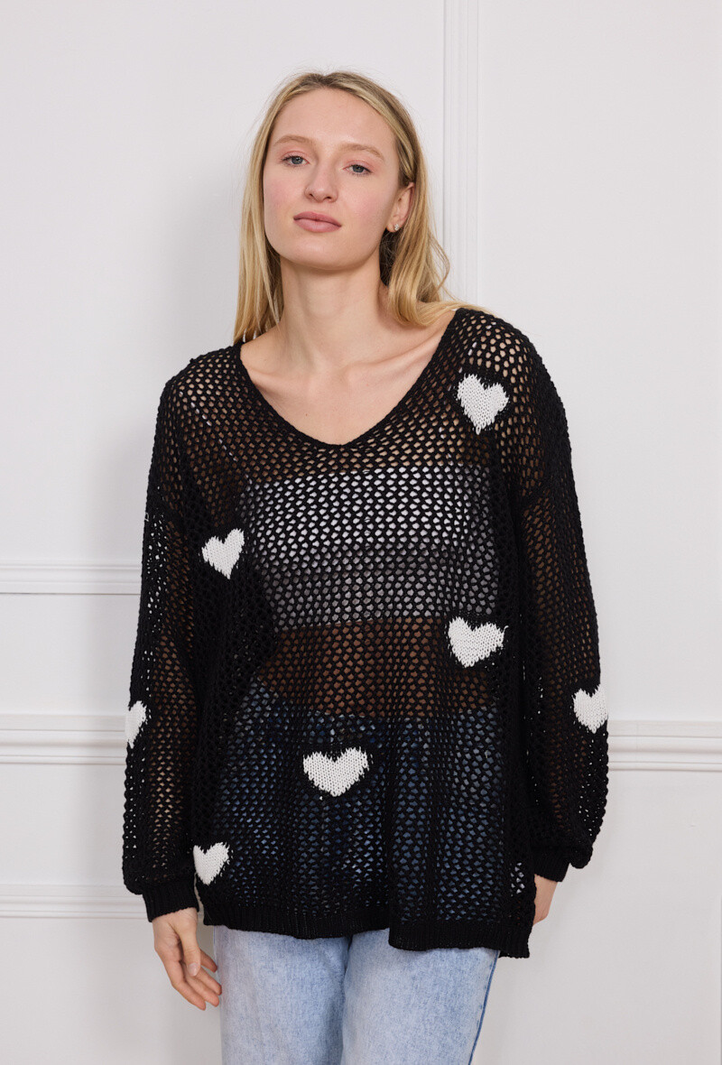 Grossiste PANEIGE PARIS - PULL en maillé
