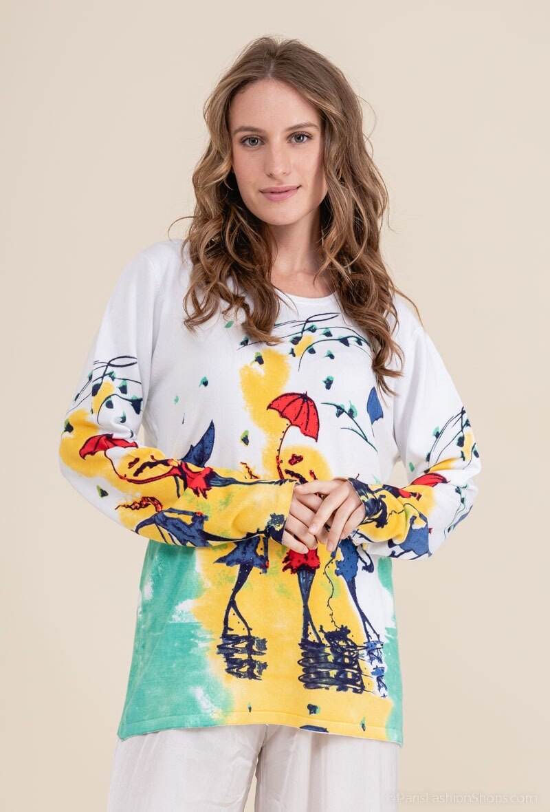 Wholesaler Papareil - Printed sweater