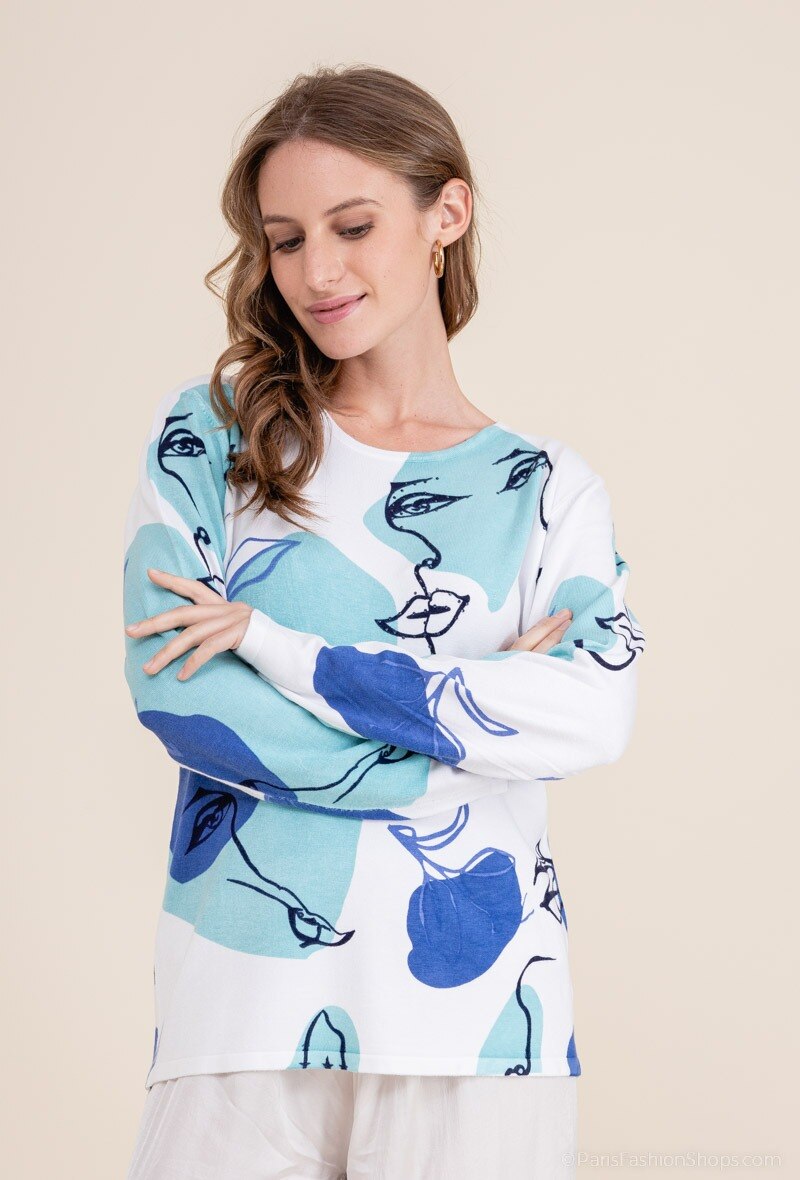Wholesaler Papareil - Printed sweater
