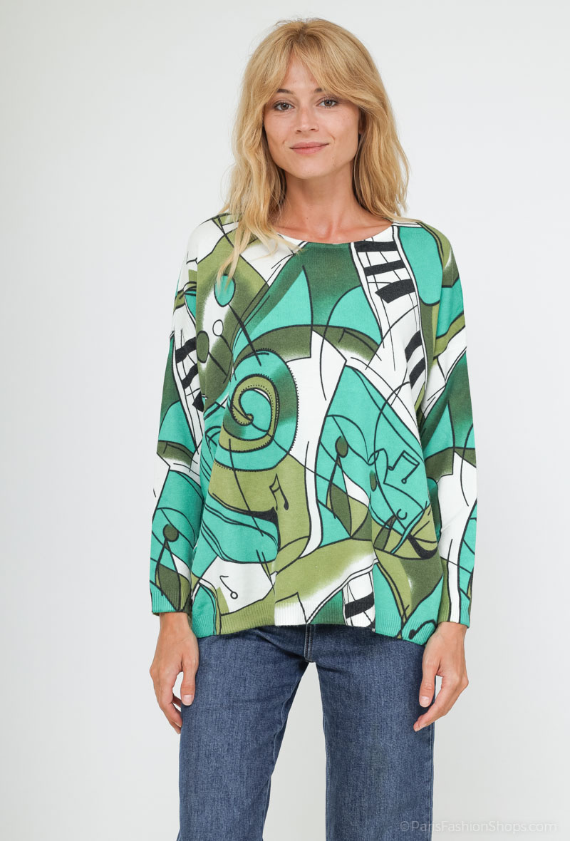 Wholesaler Papareil - printed sweater
