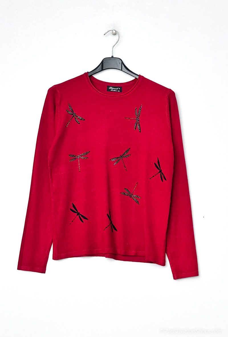 Wholesaler Papareil - women's rhinestone sweater