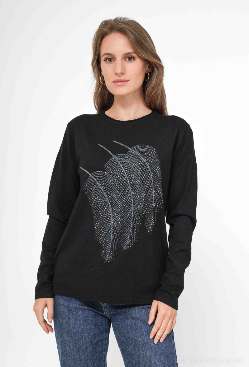 Wholesaler Papareil - women's rhinestone sweater