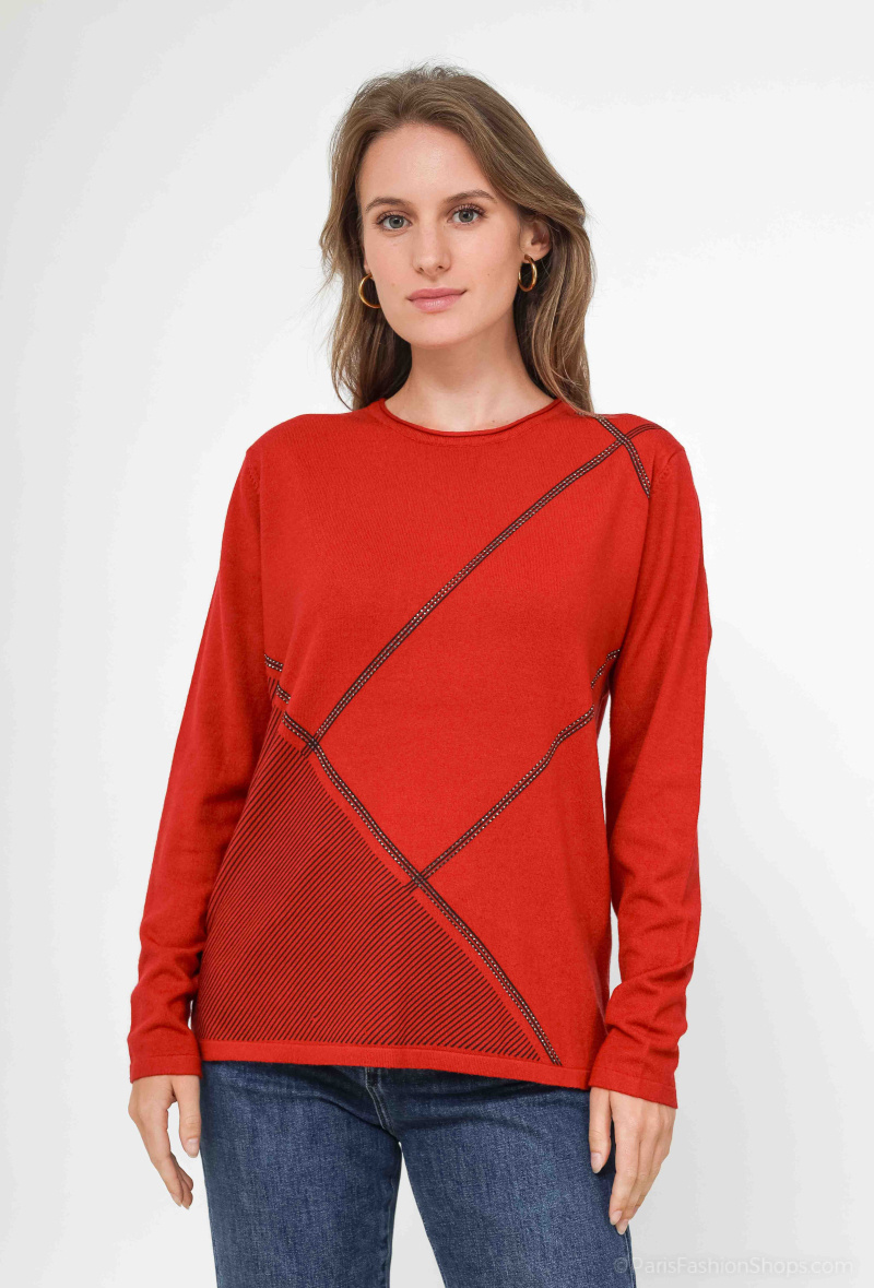 Wholesaler Papareil - women's rhinestone sweater