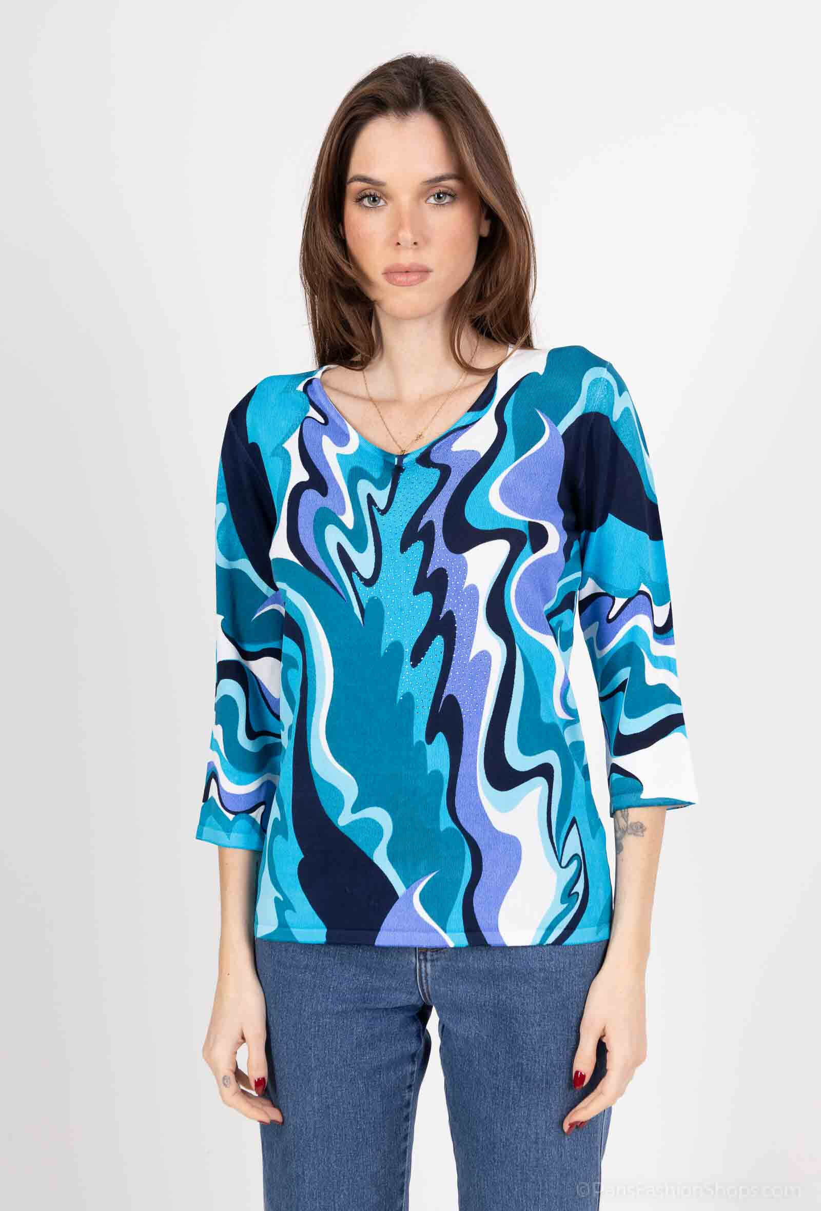Wholesaler Papareil - women's printed sweater