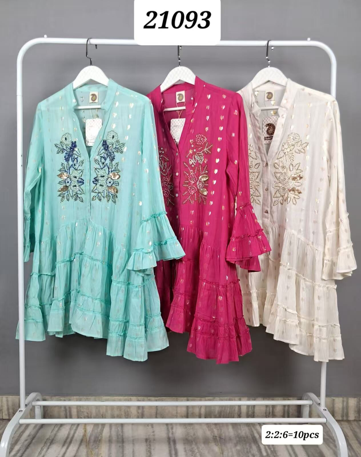 Wholesaler Papareil - Embroidery tunic