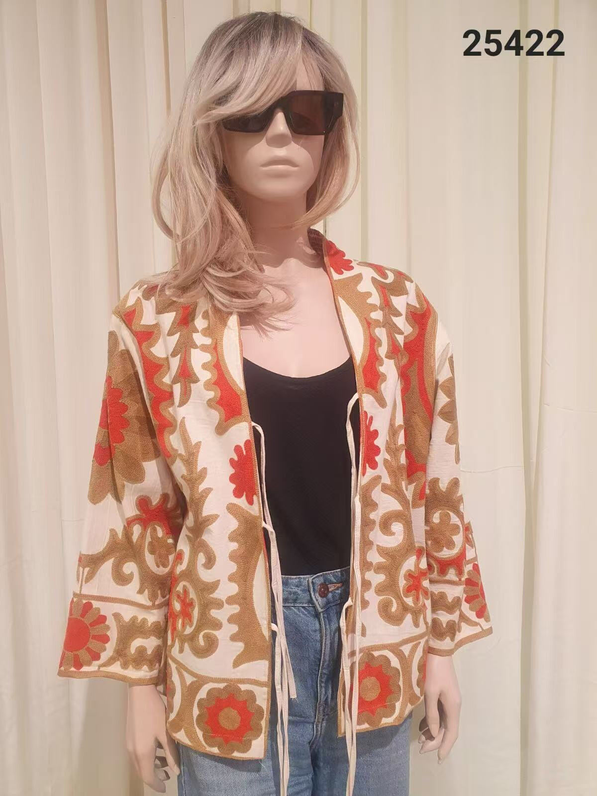 Wholesaler Papareil - Jacket with embroidery