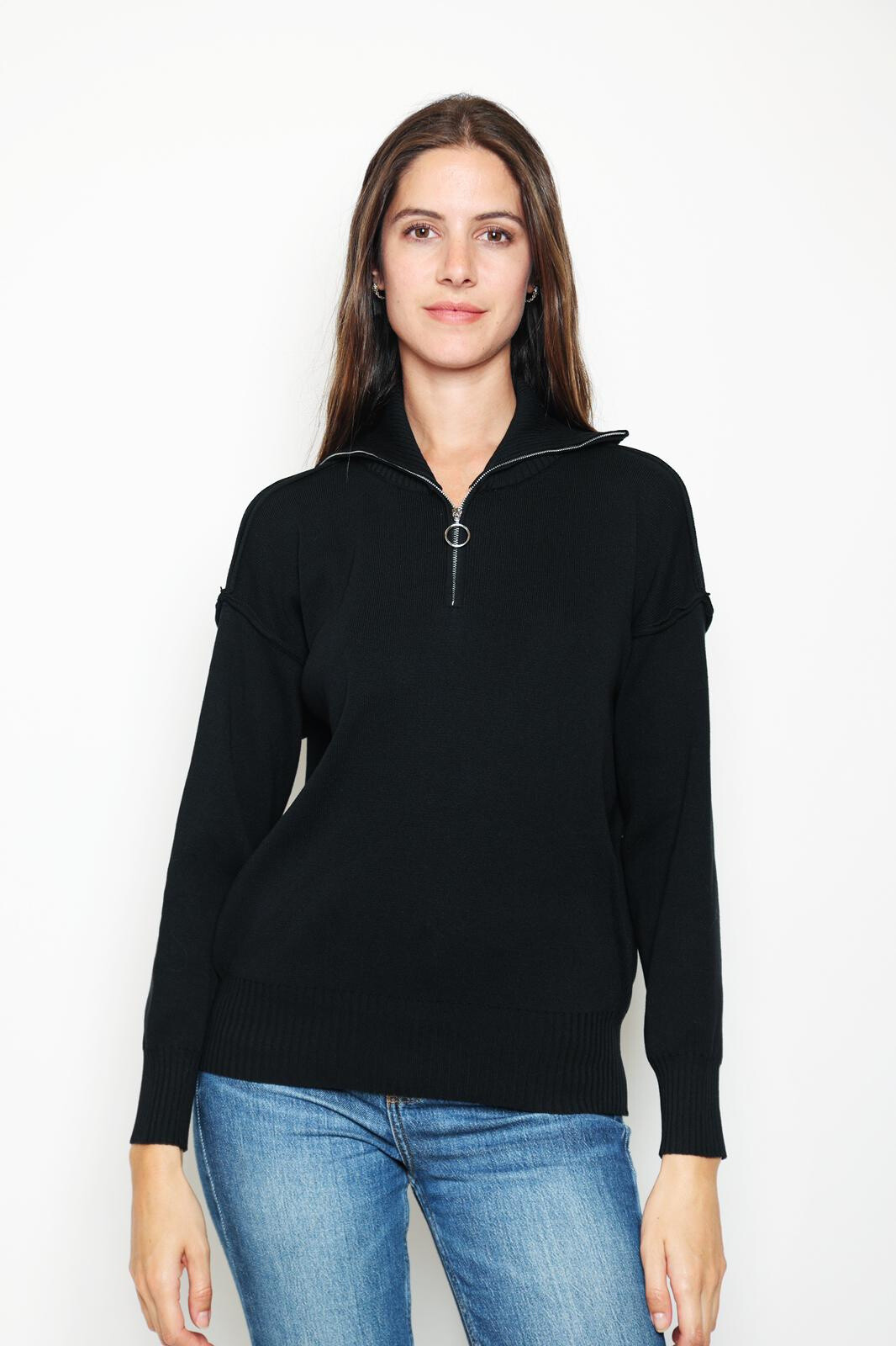 Grossiste Paris et Moi - pullover avec zip