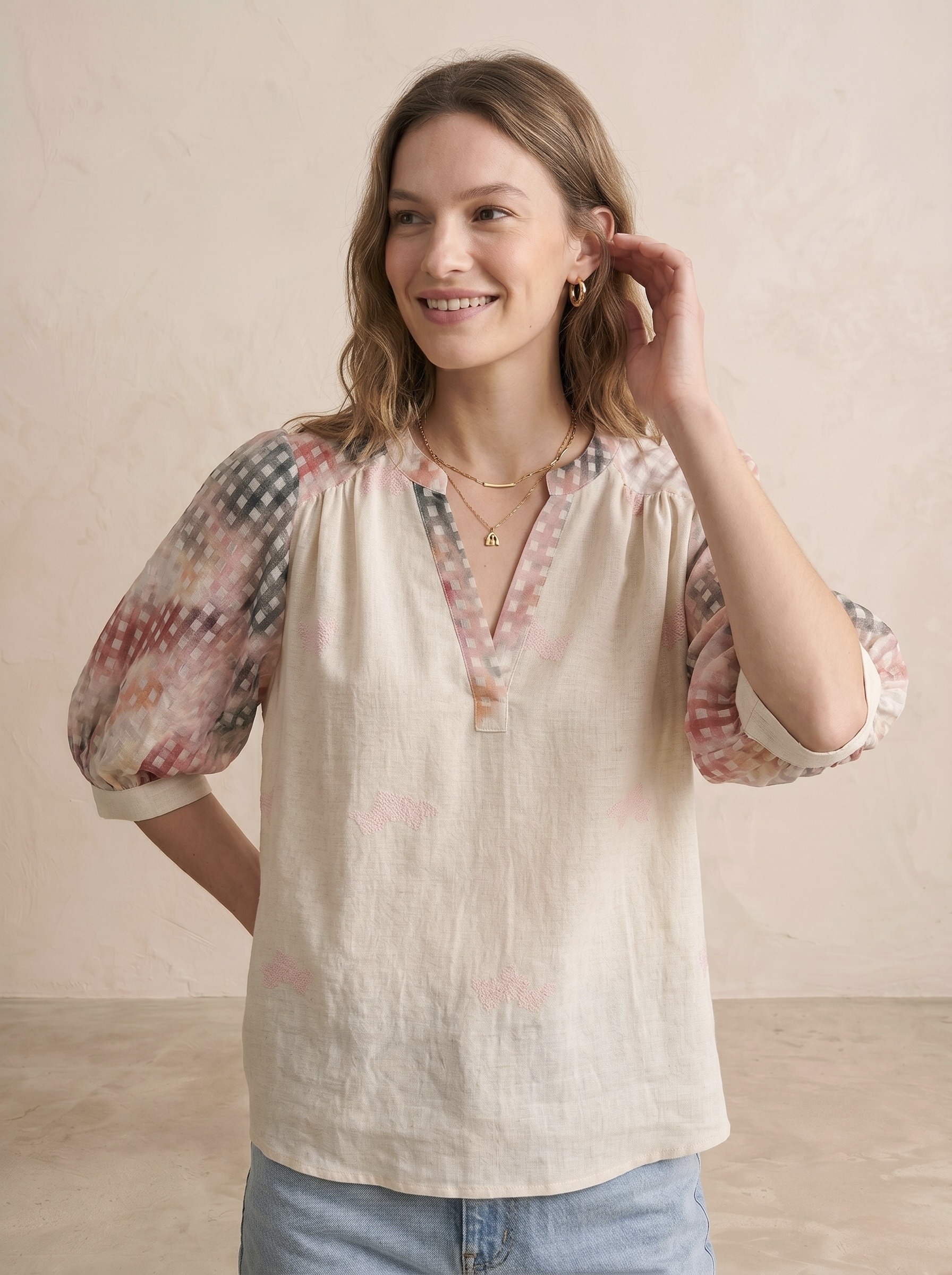 Grossiste Pépouz' Paris - Chemise fluide imprimé papillons