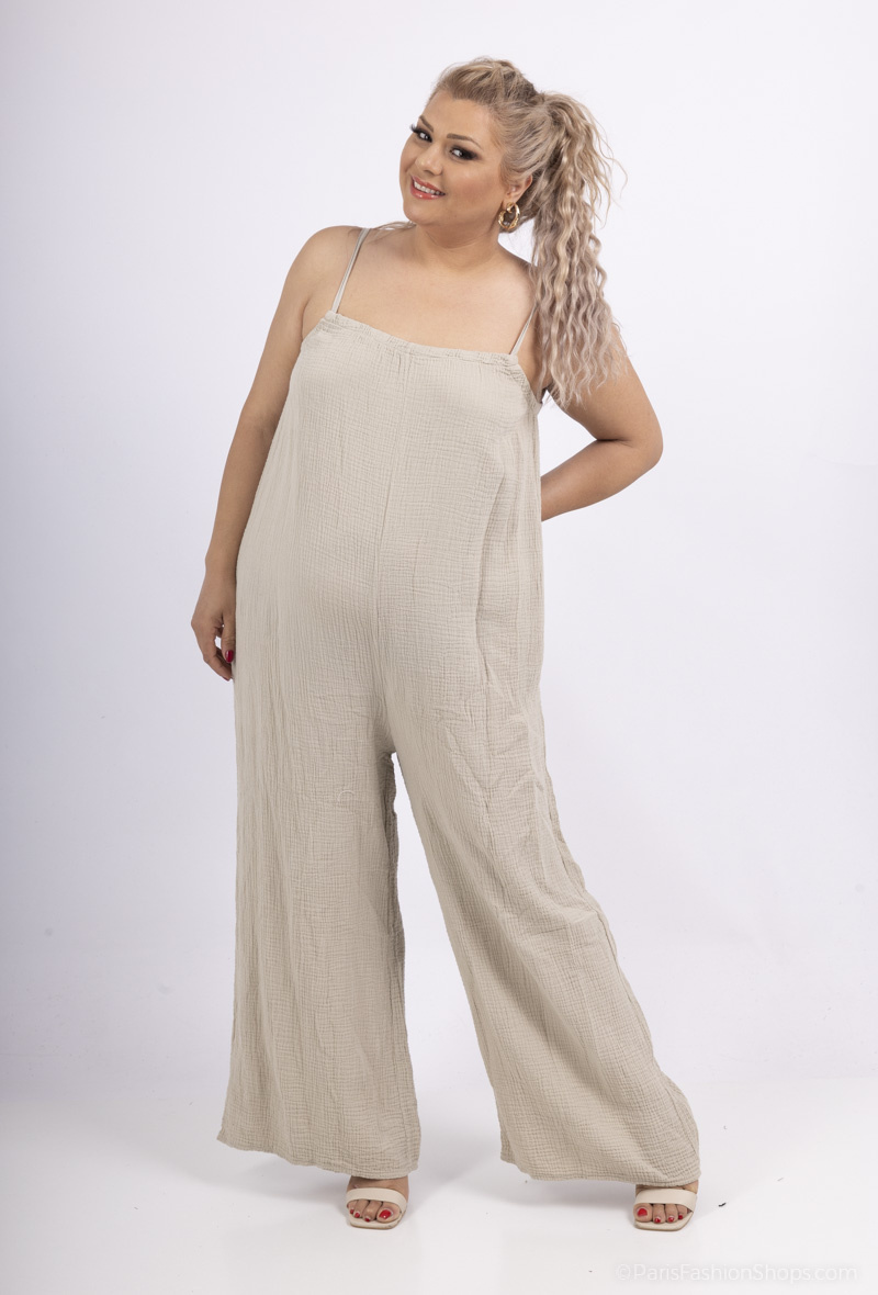 Wholesaler Pépouz' Paris - Cotton gauze jumpsuit