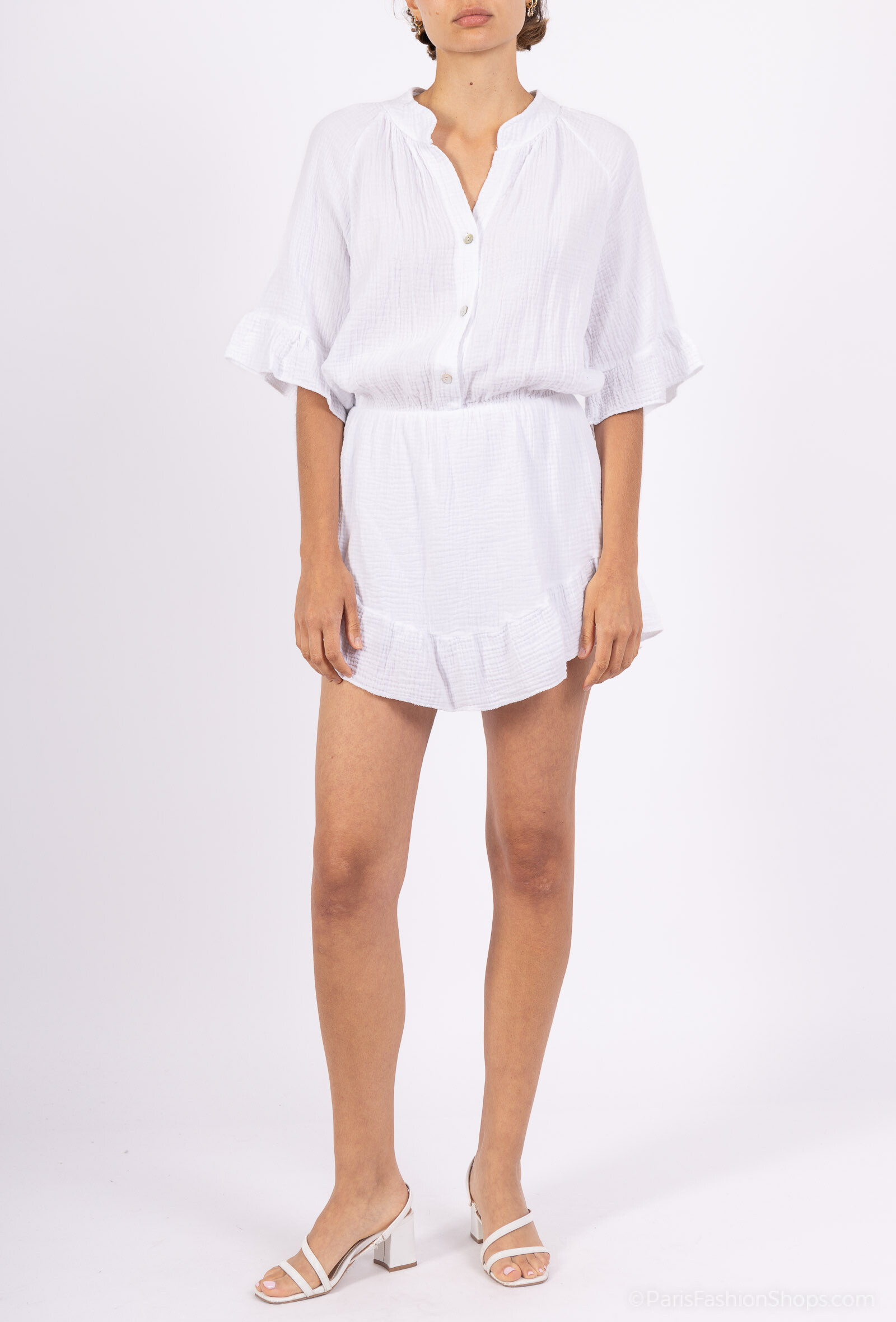 Wholesaler Pépouz' Paris - Combishort 100% cotton PR2516