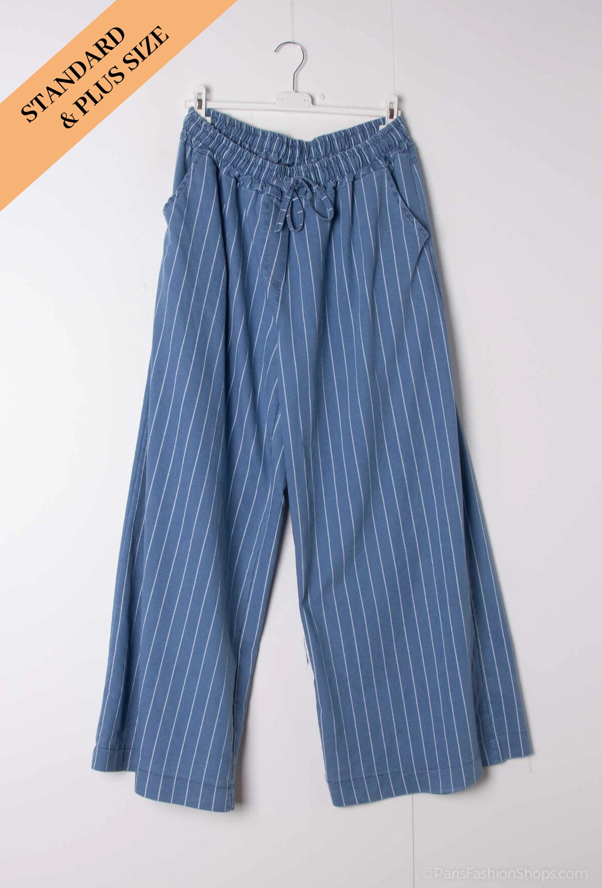 Wholesaler Pépouz' Paris - PLUS SIZE Wide denim pants