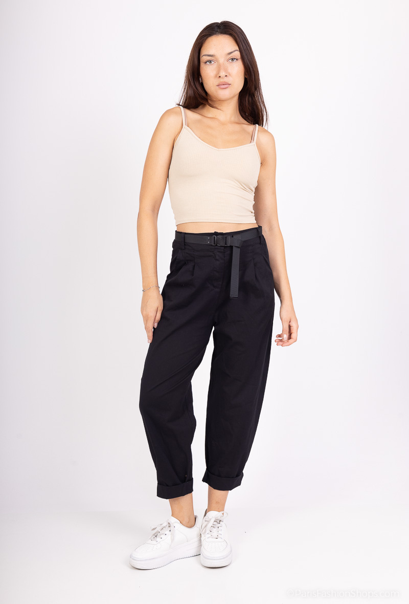 Wholesaler Pépouz' Paris - Cotton pants with belt