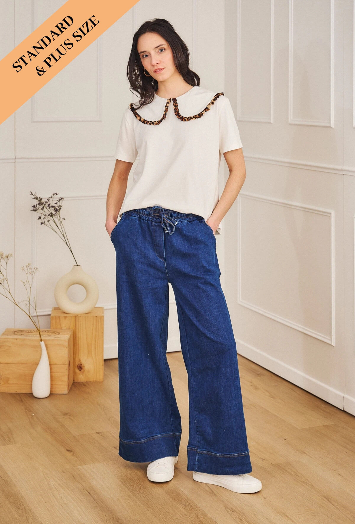 Wholesaler Pépouz' Paris - Large elastic -size jeans pants