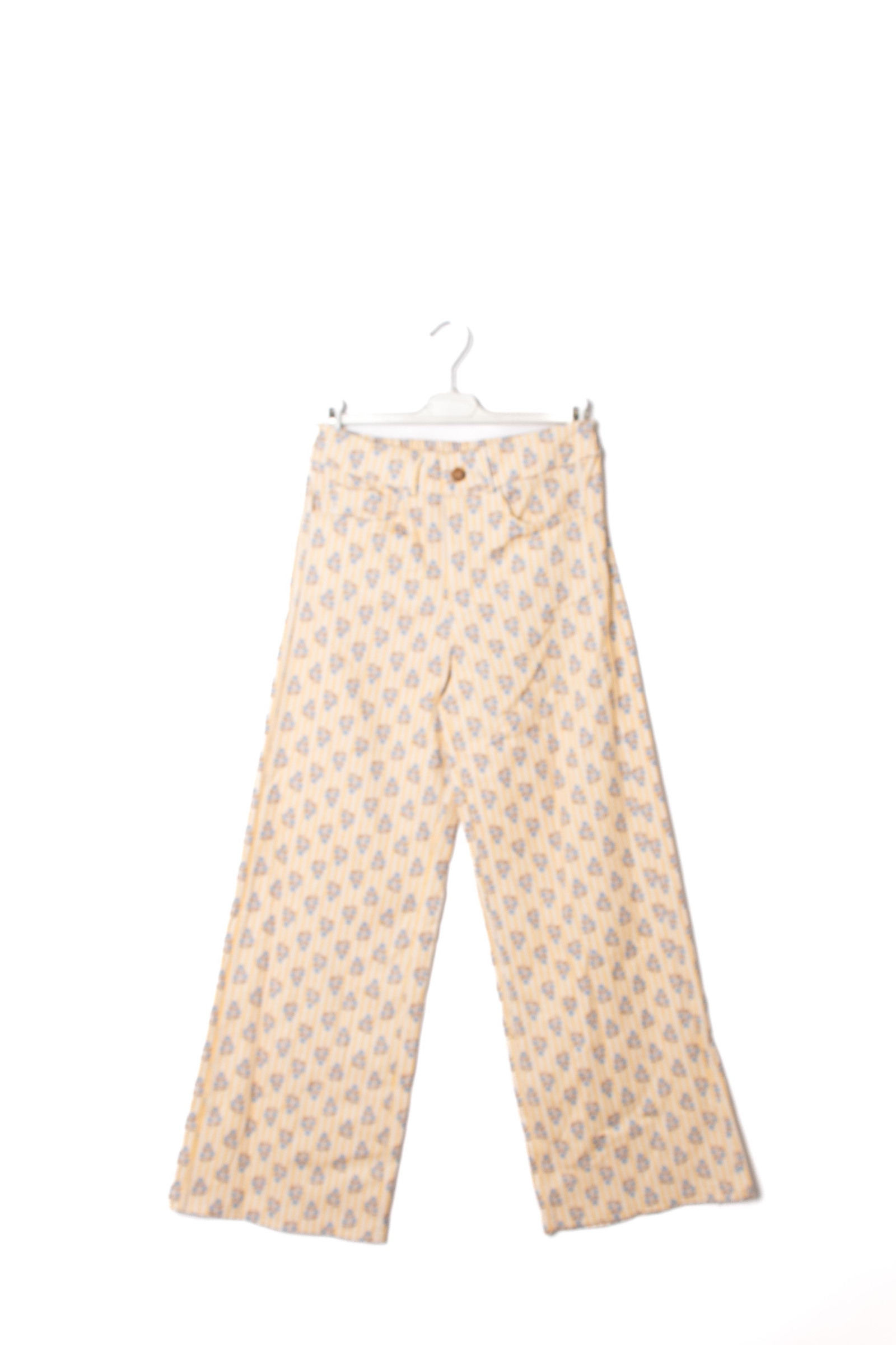 Mayorista Pépouz' Paris - Pantalón de algodón con estampado de rayas y flores
