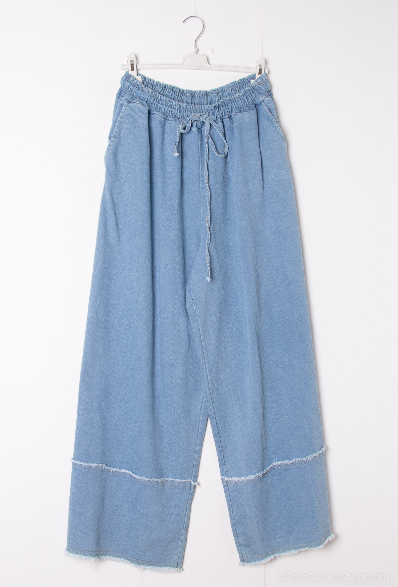 Grossista Pépouz' Paris - Pantaloni di denim Effetto marginale 99% cotone