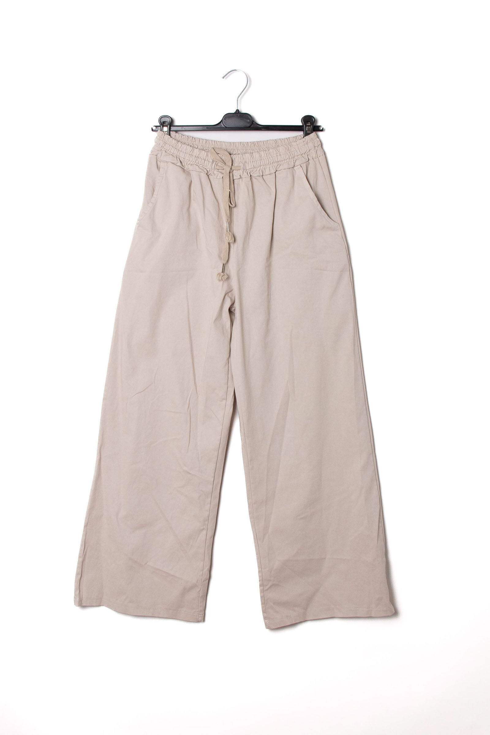Grossiste Pépouz' Paris - Pantalon coton large avec cordon de serrage