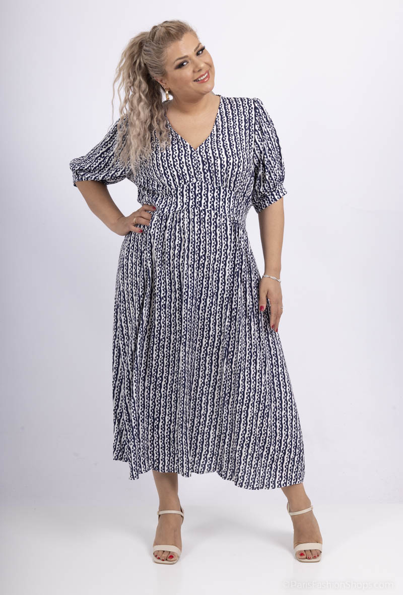 Wholesaler Pépouz' Paris - Flowy heart print dress