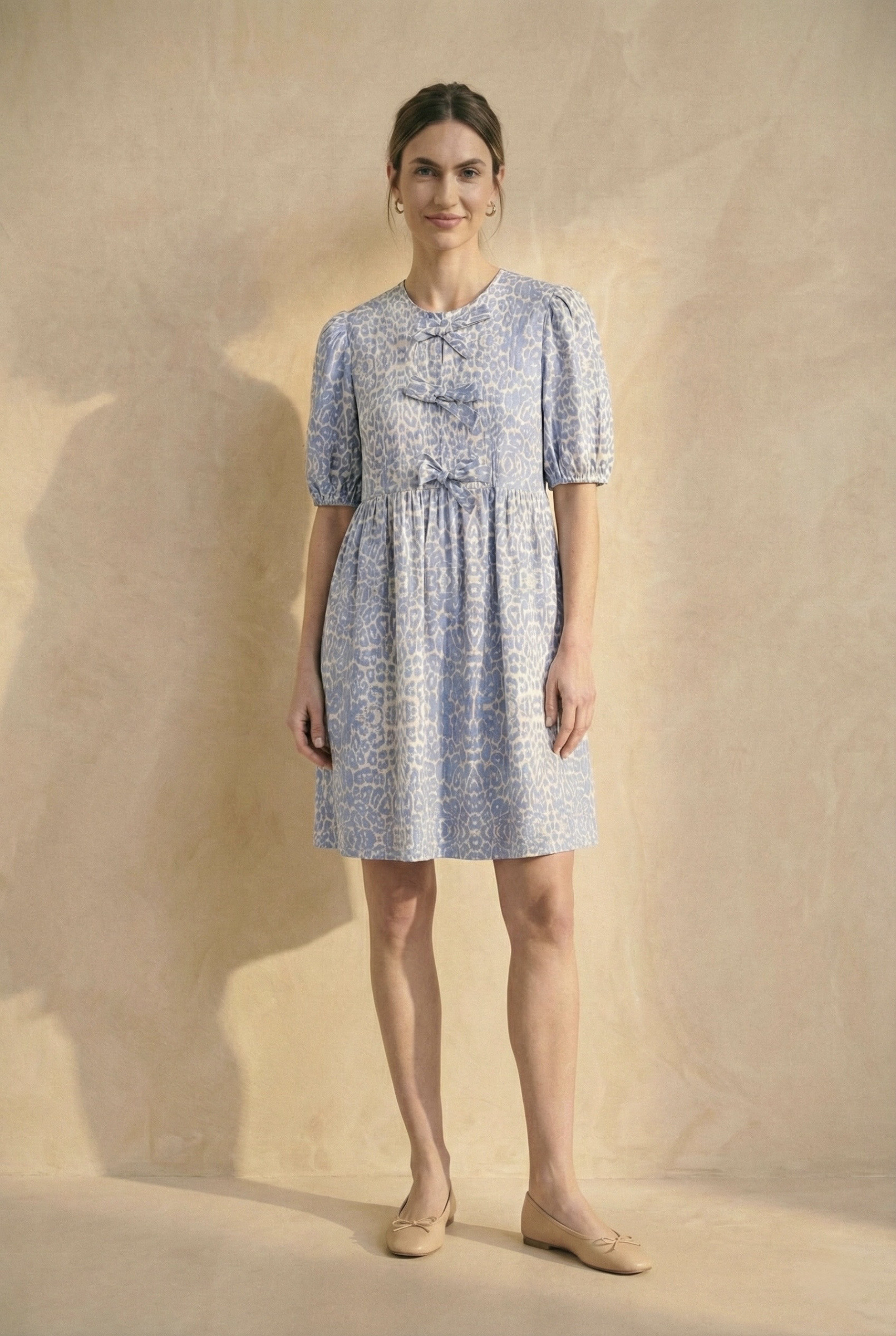 Mayorista Pépouz' Paris - Vestido con lazo de estampado animal