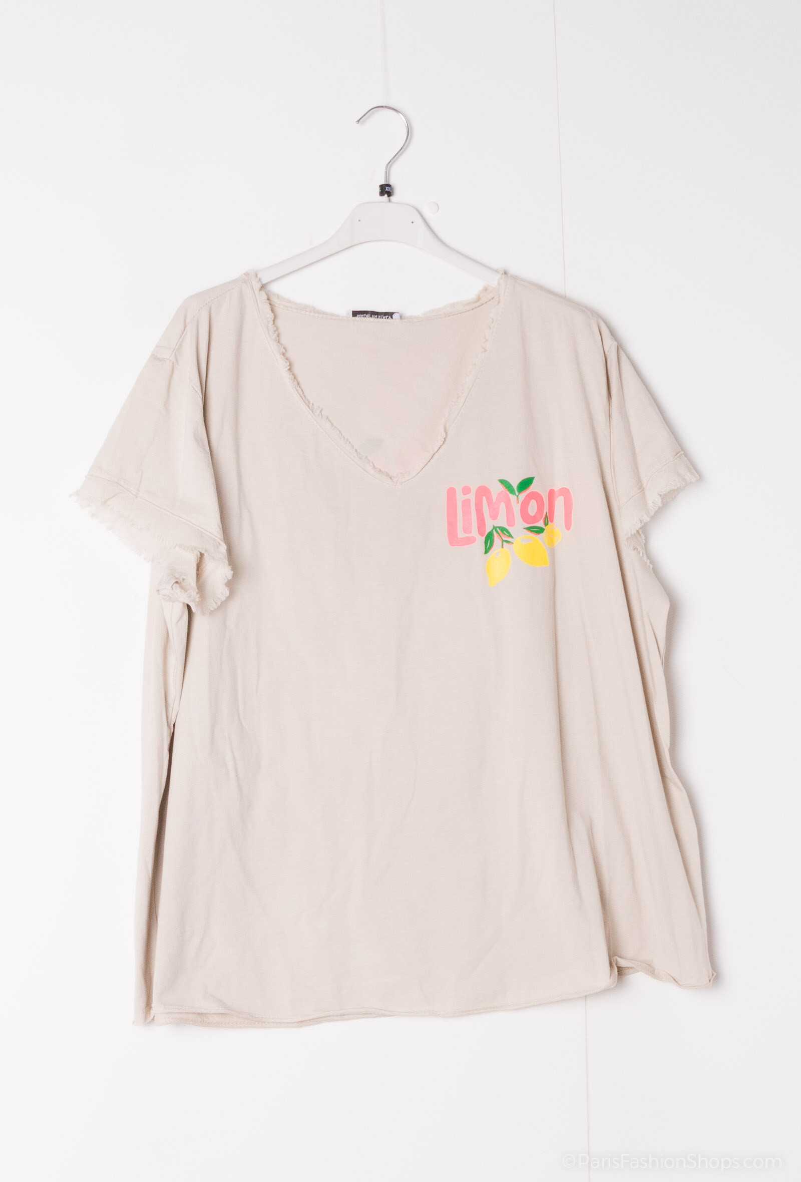 Grossiste Pépouz' Paris - T-shirt limoncello 100% coton