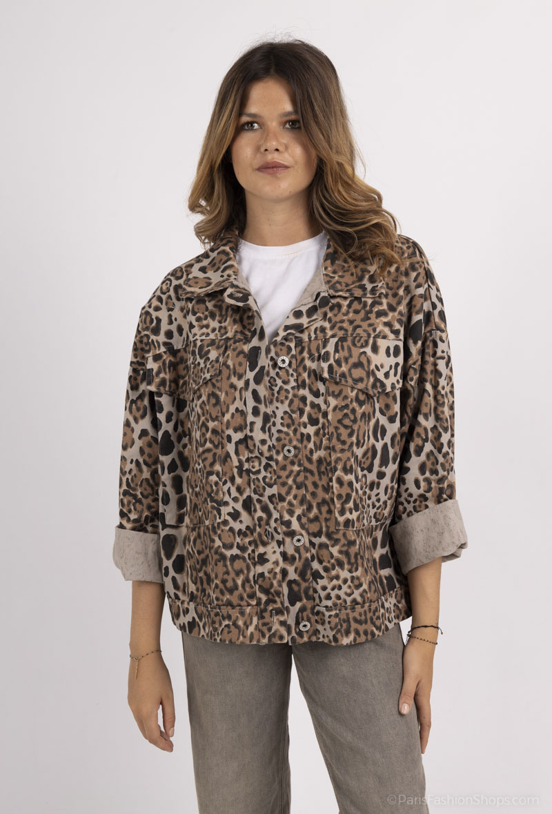 Wholesaler Pépouz' Paris - Leopard jacket