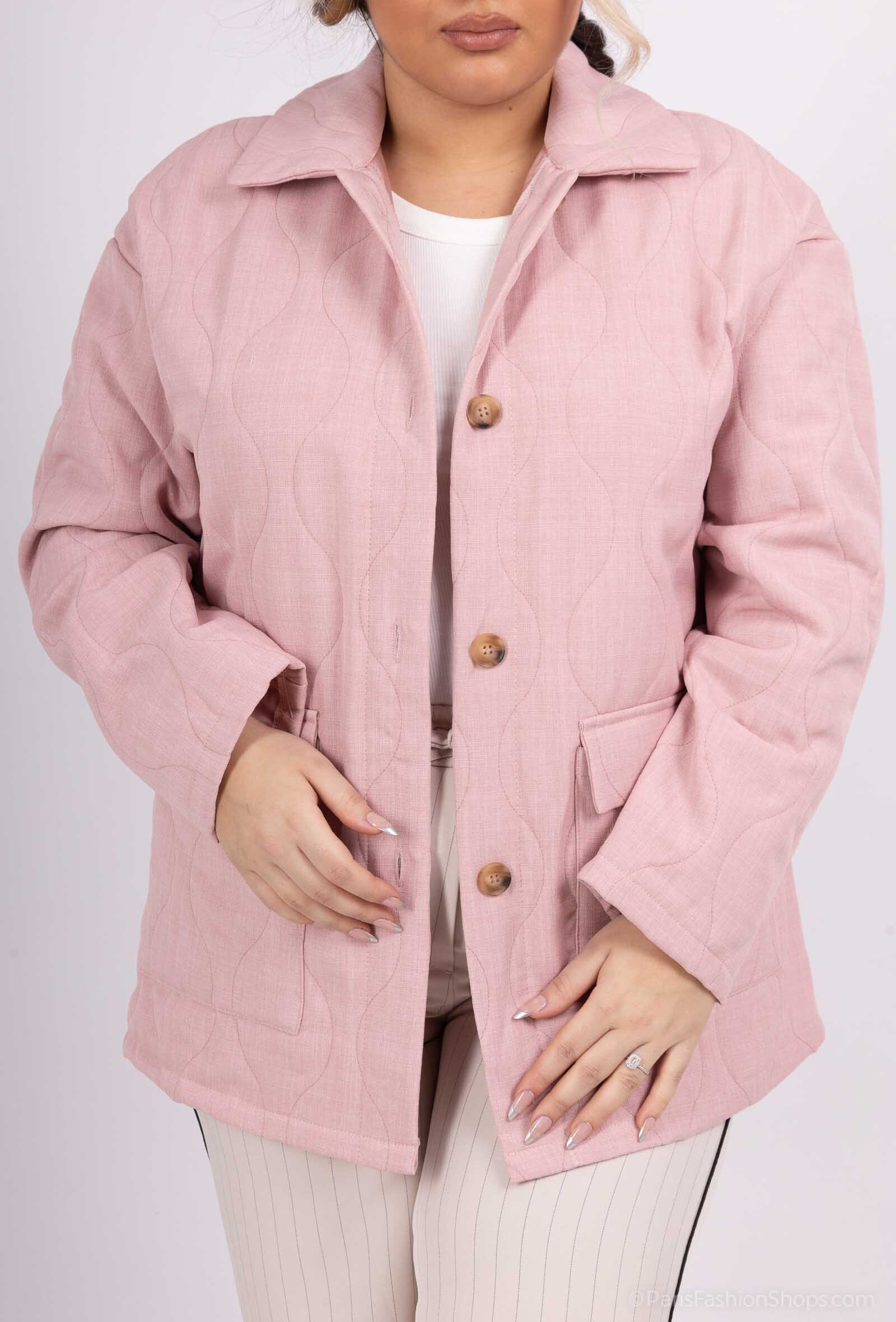 Grossiste Pépouz' Paris - GRANDE TAILLE Veste matelassée poches