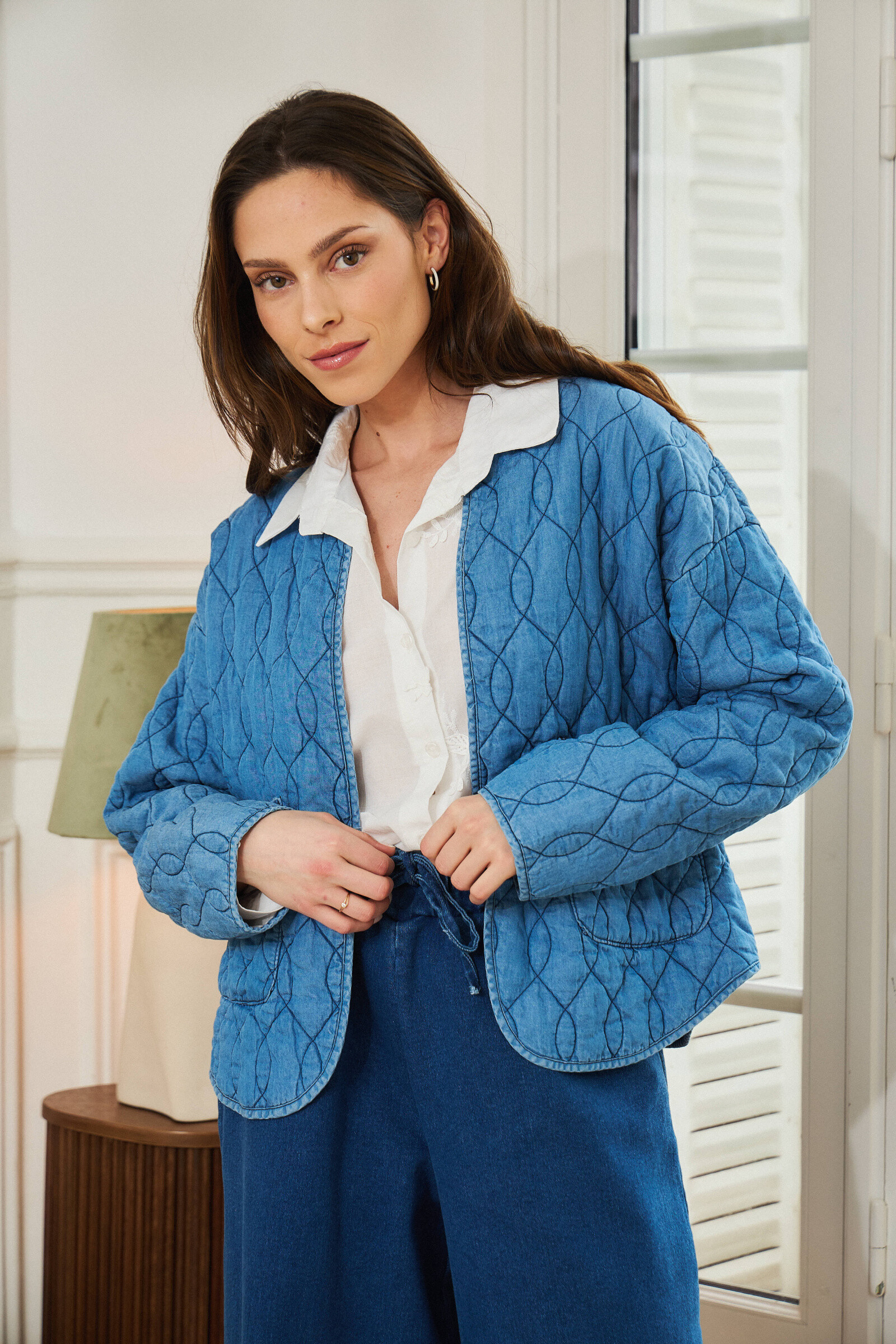 Mayorista Pépouz' Paris - Chaqueta de mezclilla abierta