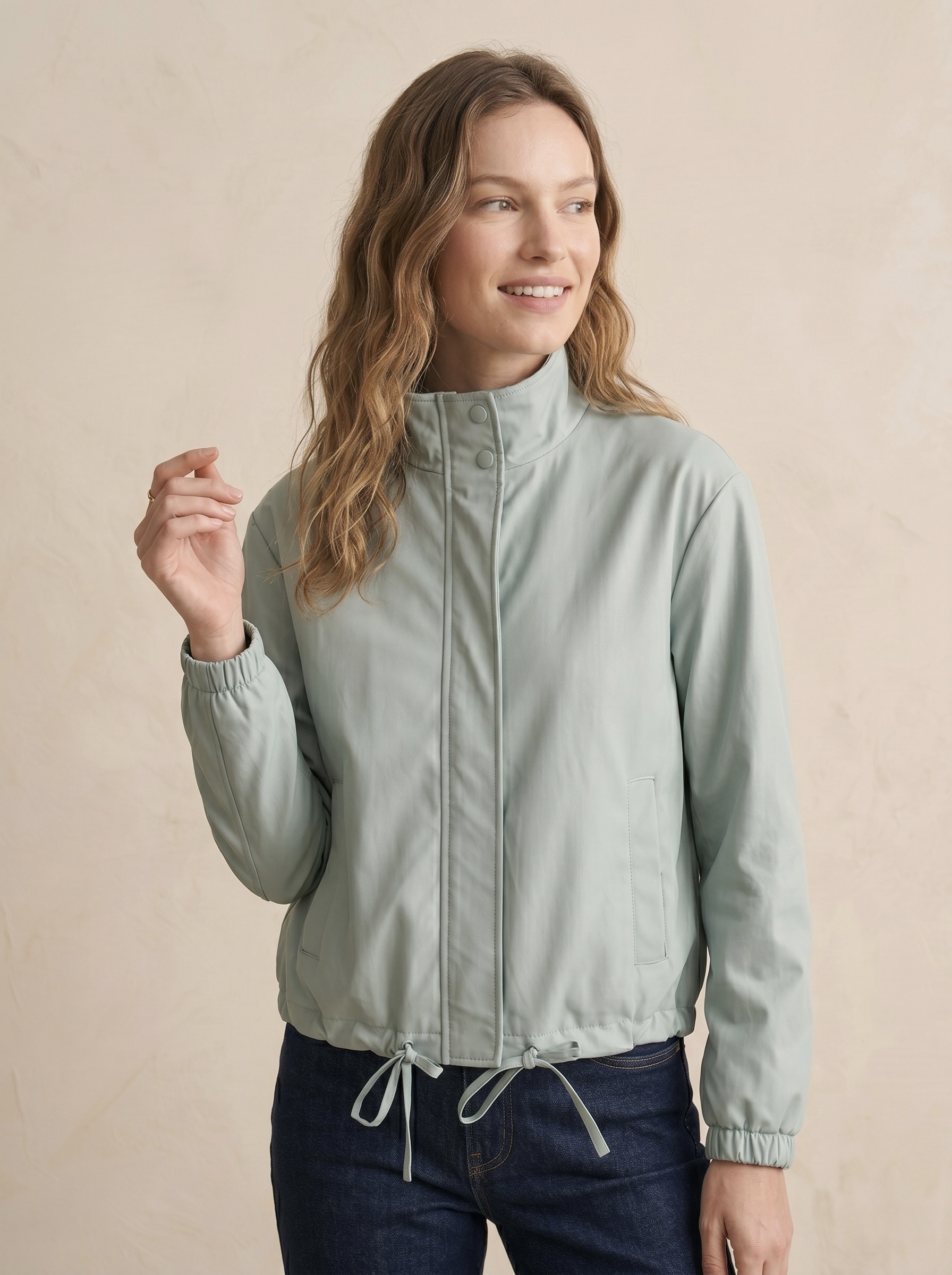 Mayorista Pépouz' Paris - Chaqueta con cuello alto y cremallera