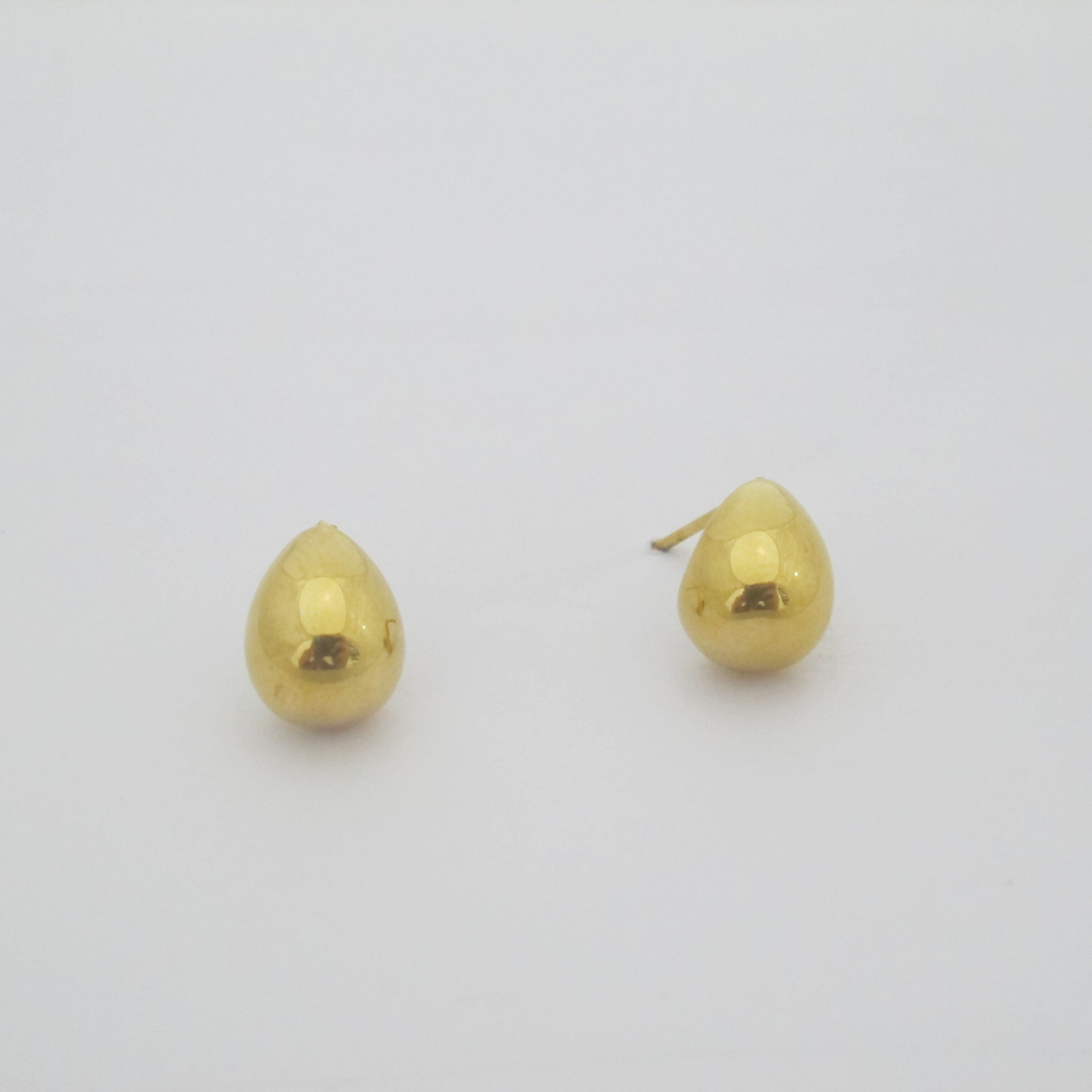 Wholesaler PERLES BLEUES - Drop Ball Earrings in stainless steel