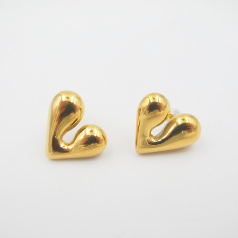 Wholesaler PERLES BLEUES - stainless steel heart earrings