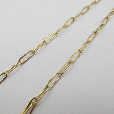 Wholesaler PERLES BLEUES - 5x12mm stainless steel rectangle necklace