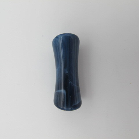 Grossiste PERLES BLEUES - 50 Pcs Perles Tubes Octogonales En Acrylique 27x10mm