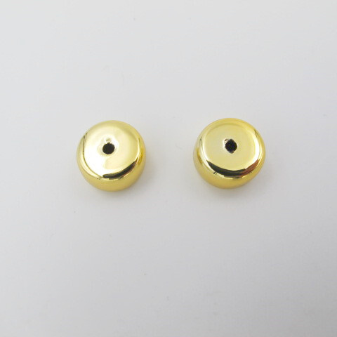 Grossiste PERLES BLEUES - 50 Pcs Perles Rondelles Intercalaires En Acrylique