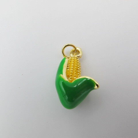 Wholesaler PERLES BLEUES - Corn Bus with golden gold ring