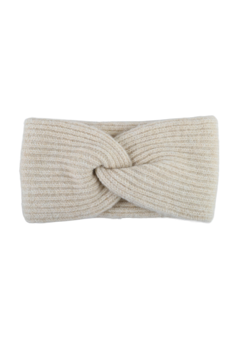 Grossista Phanie Mode (Phanie accessories) - Fascia con fiocco a maglia a coste
