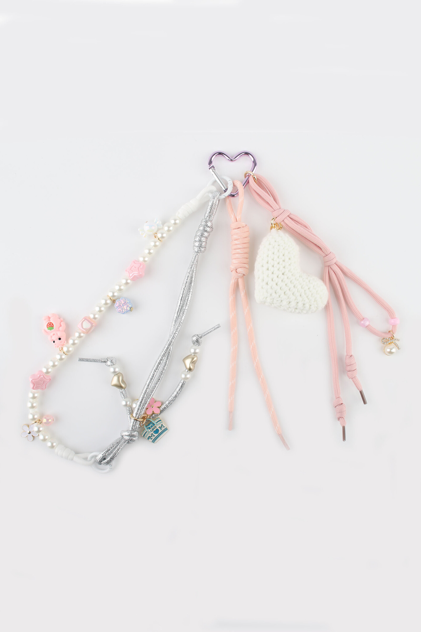 Wholesaler Phanie Mode (Phanie accessories) - Grigri heart fancy keychain