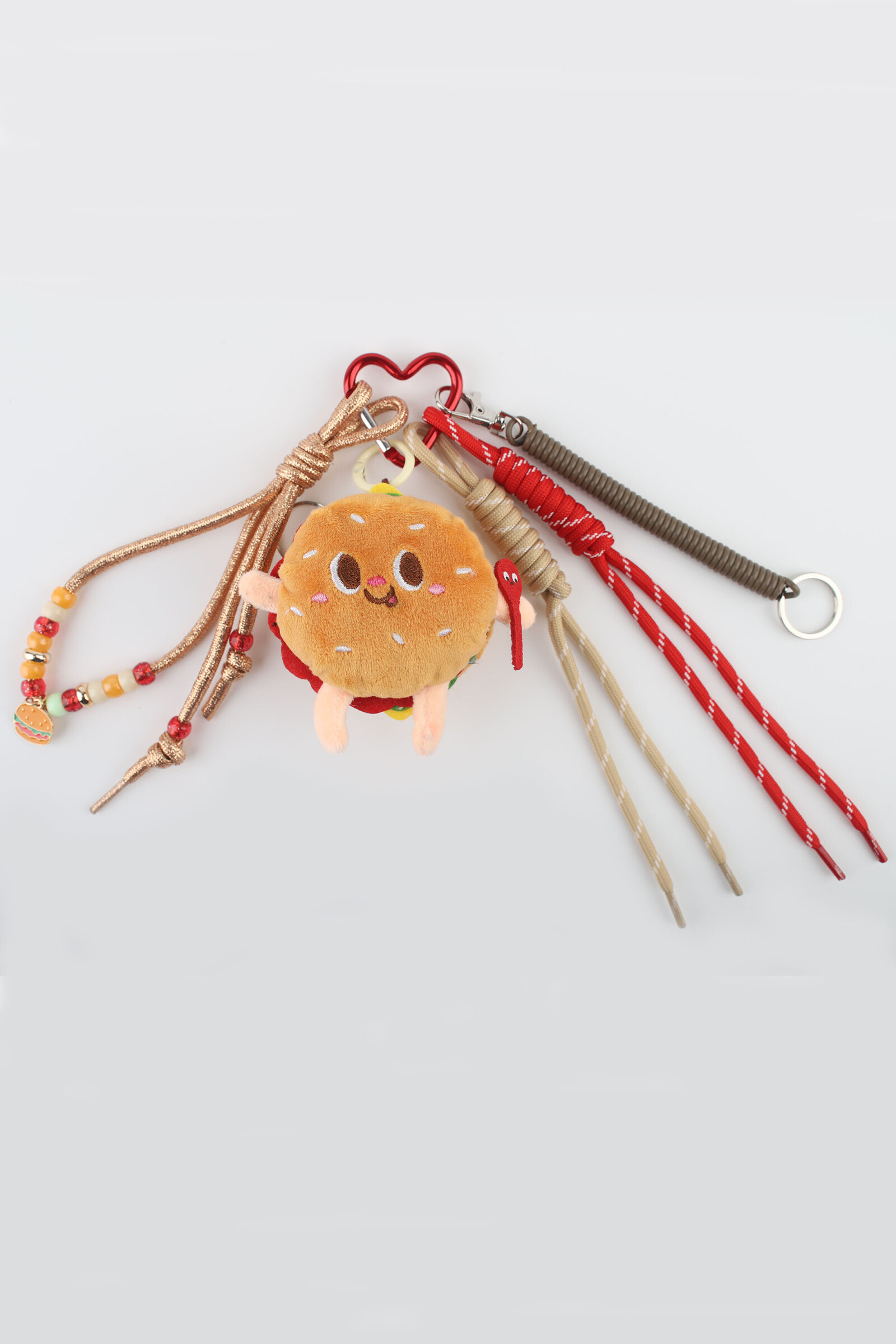 Grossista Phanie Mode (Phanie accessories) - GRIGRI Hamburger Fancy Keychain
