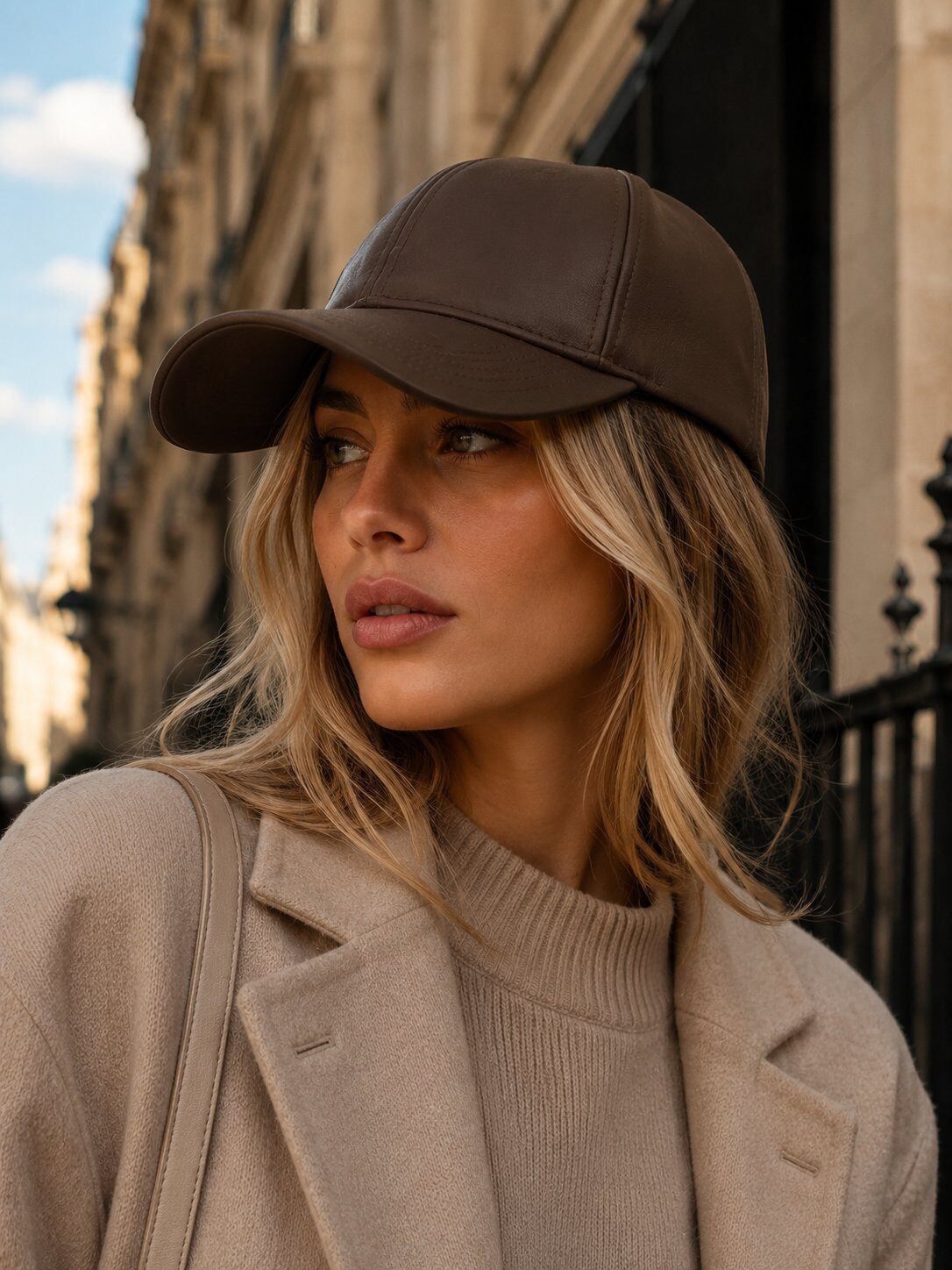 Mayorista Phanie Mode (Phanie accessories) - Gorra de cuero sintético