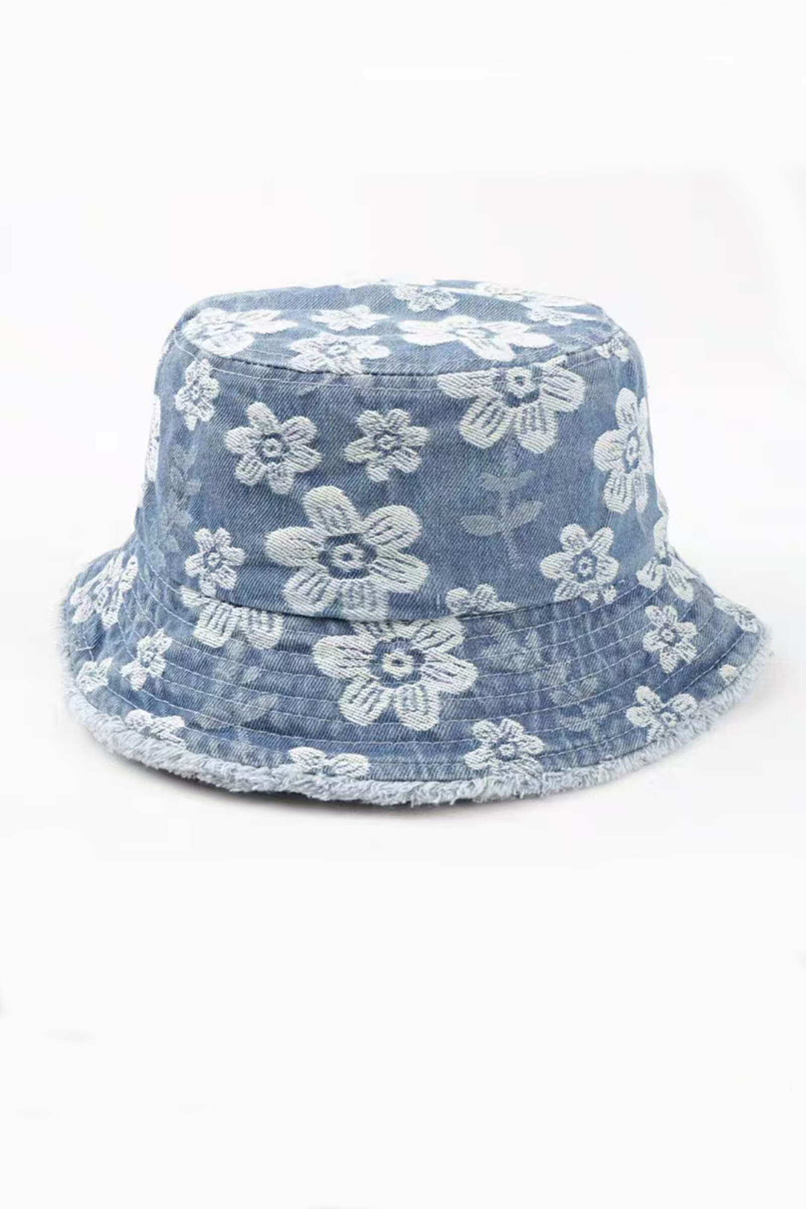 Grossiste Phanie Mode (Phanie accessories) - Bob en jean brodé – Marguerites en liberté