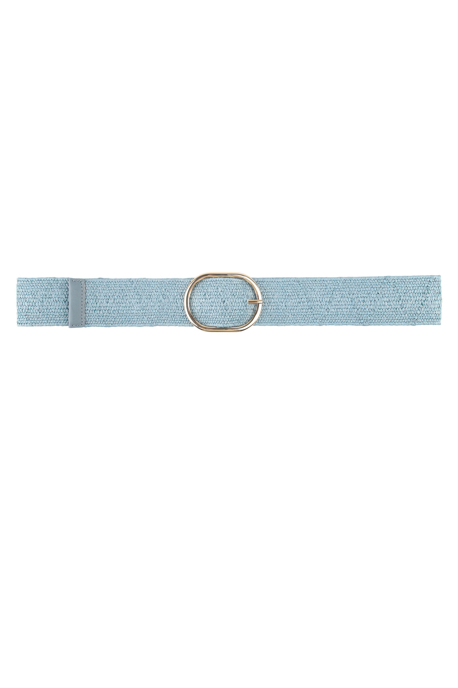 Grossiste Phanie Mode (Phanie accessories) - Ceinture en paille élastique à boucle dorée