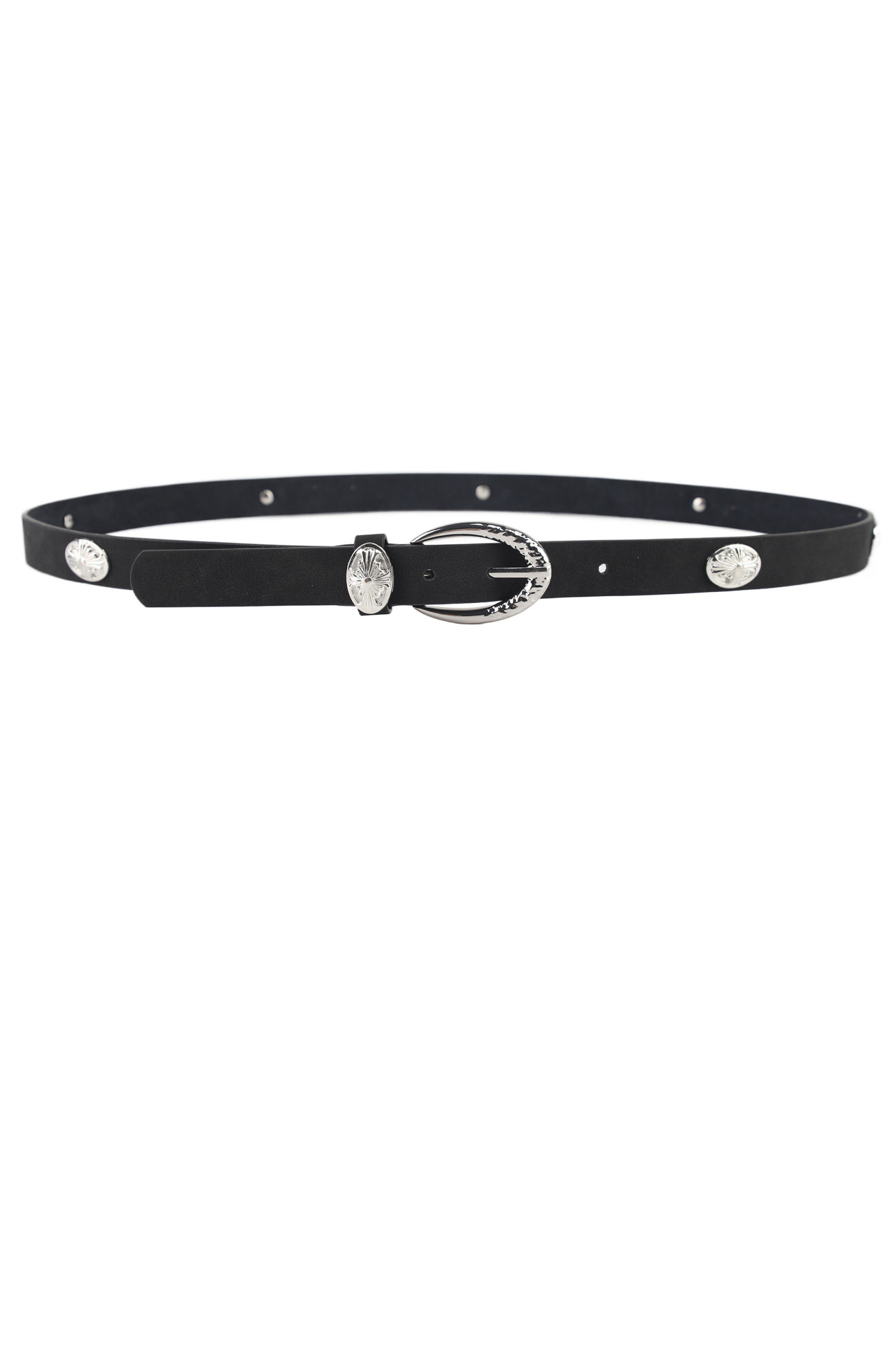 Wholesaler Phanie Mode (Phanie accessories) - Belt with large gold studs - Bold & chic look