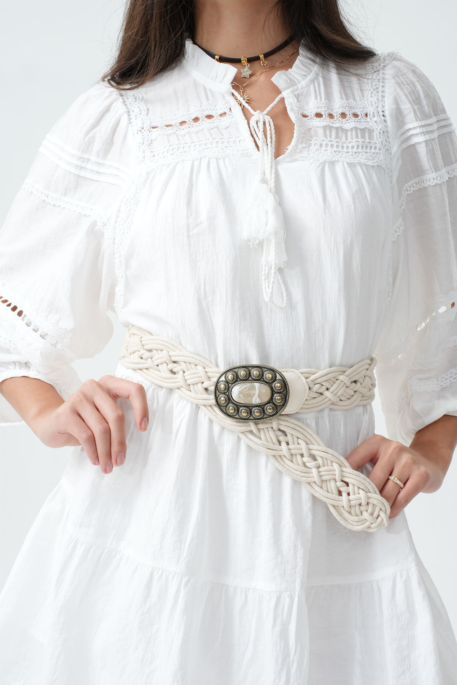 Grossiste Phanie Mode (Phanie accessories) - Ceinture en corde style boho vintage