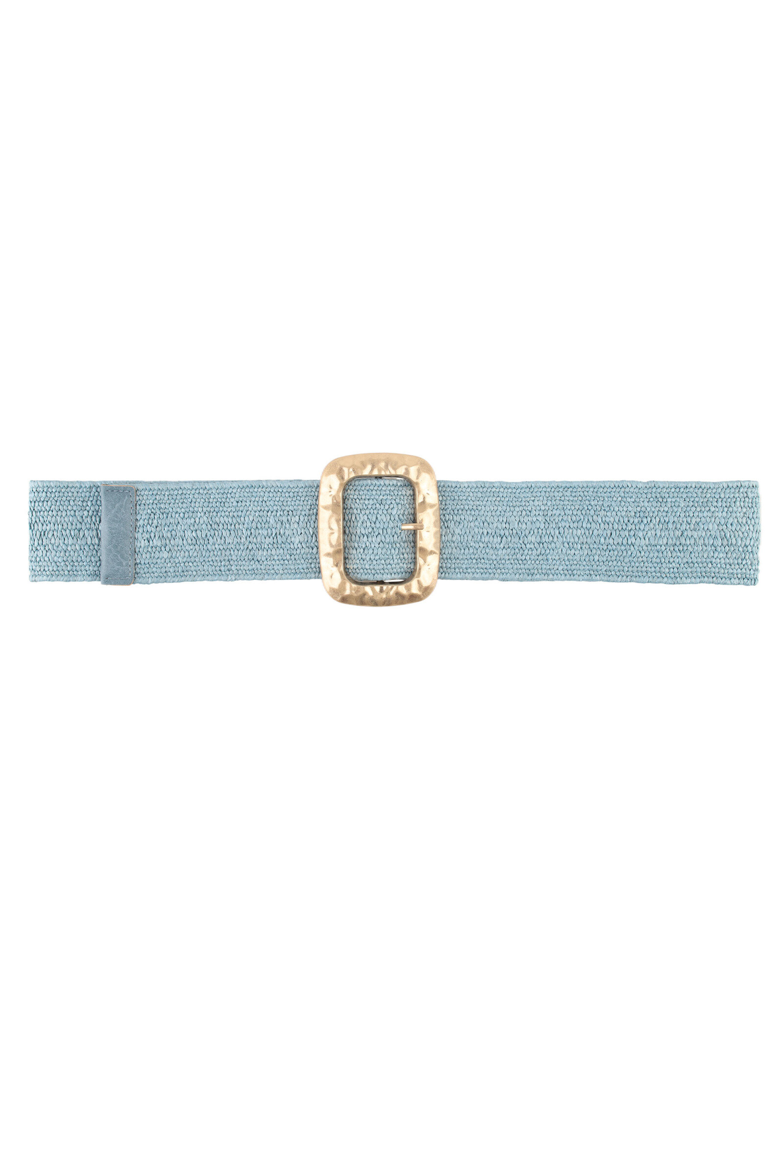 Mayorista Phanie Mode (Phanie accessories) - Bucle dorado del cinturón de paja elástico