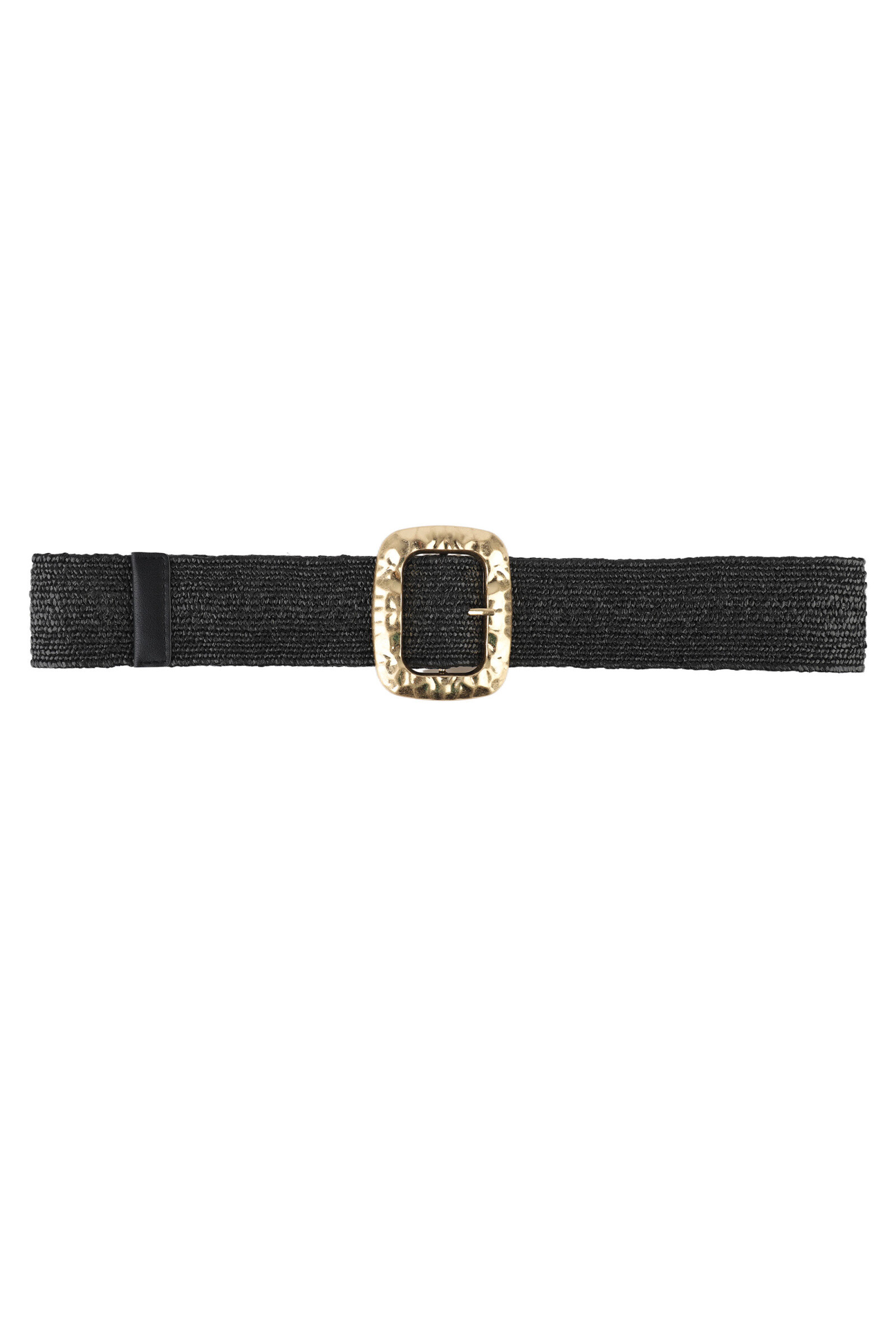 Wholesaler Phanie Mode (Phanie accessories) - Elastic straw belt golden loop