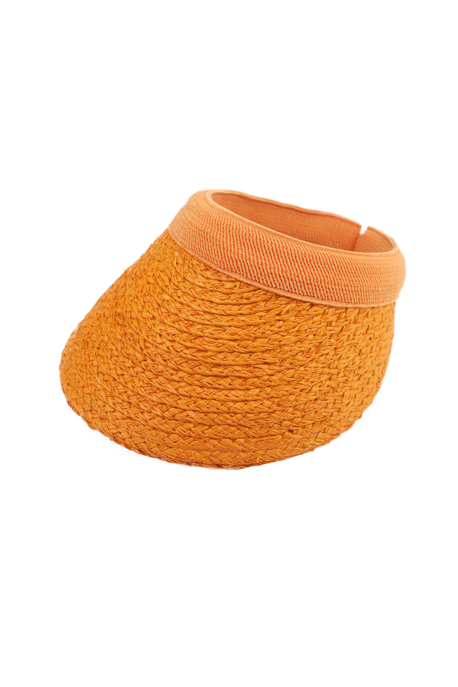 Grossiste Phanie Mode (Phanie accessories) - Visière unie en raphia