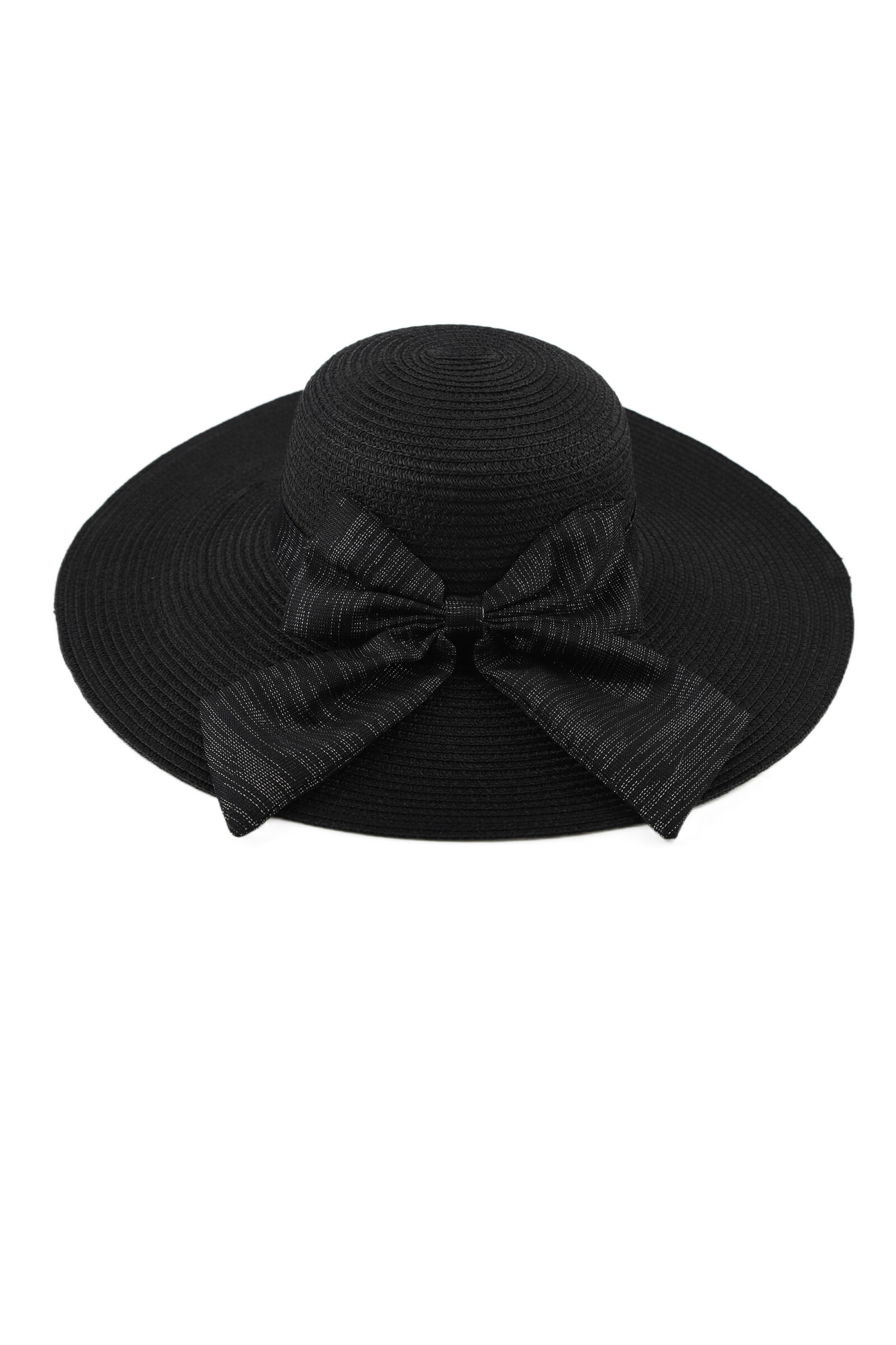 Wholesaler Phanie Mode (Phanie accessories) - Capeline ribbon straw effect hat