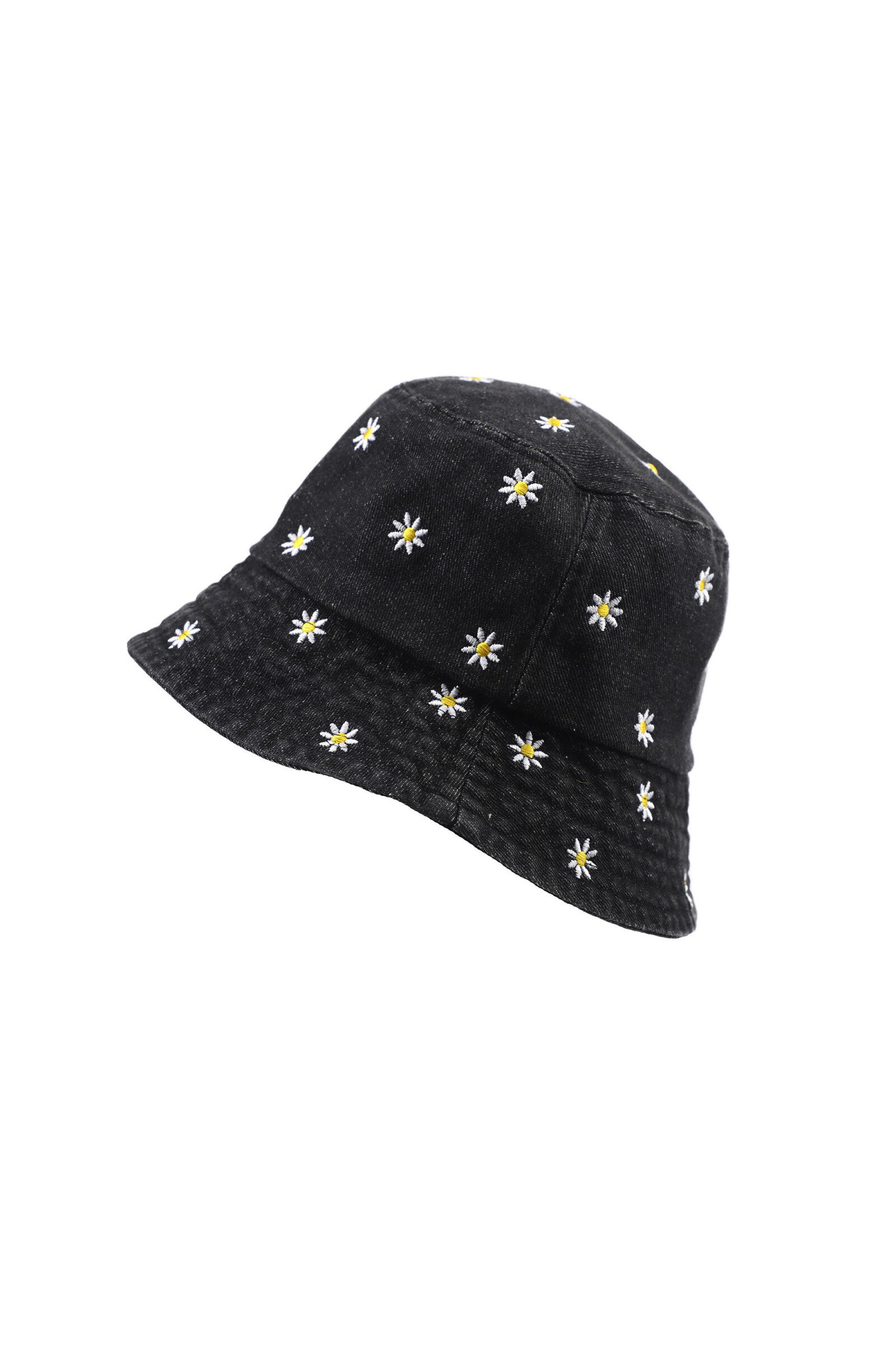 Großhändler Phanie Mode (Phanie accessories) - Marguerite bestickte Jeans Bob