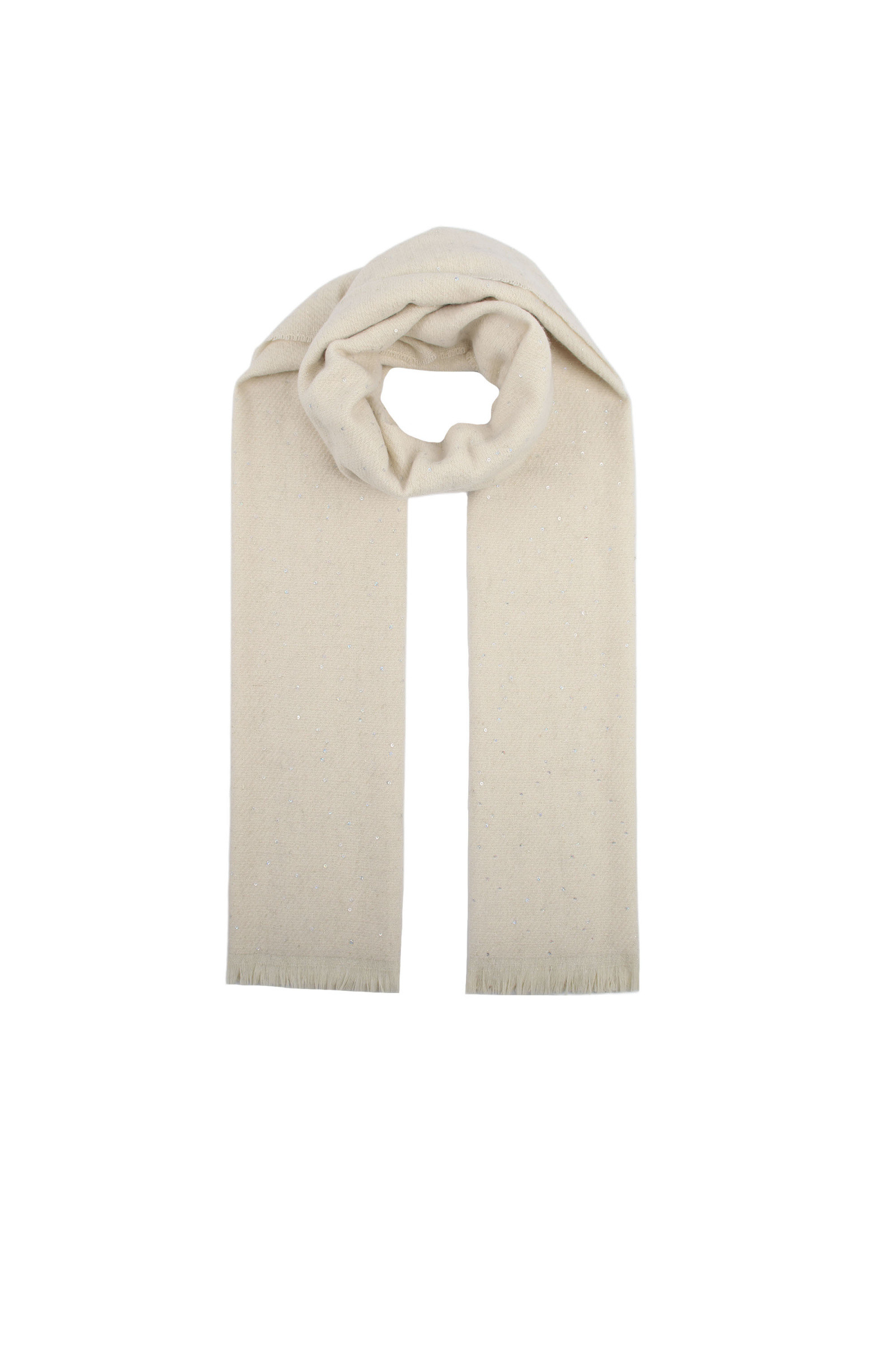 Wholesaler Phanie Mode (Phanie accessories) - Sequin and lurex scarf – Sparkling effect with short fringes