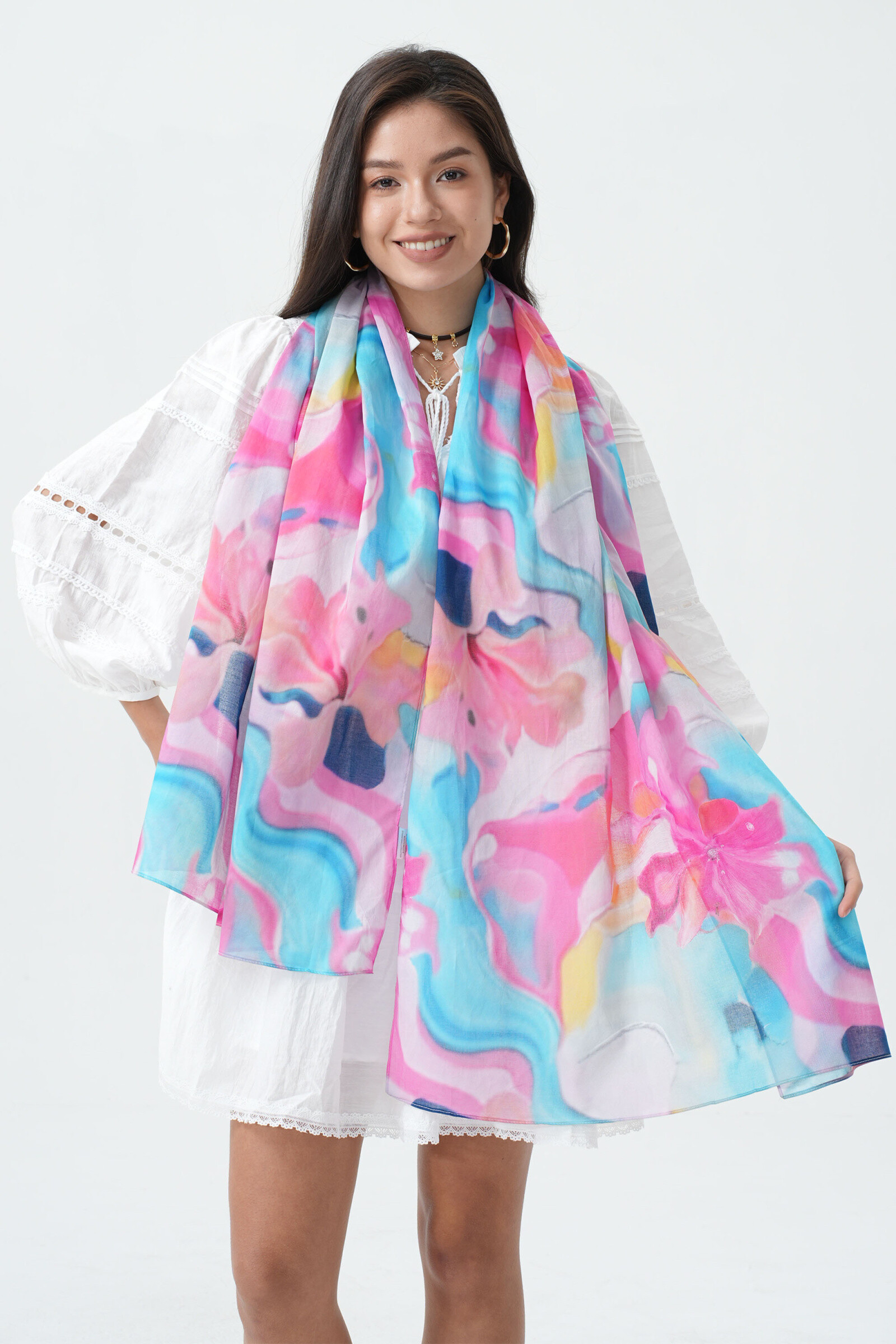 Wholesaler Phanie Mode (Phanie accessories) - Cotton scarf