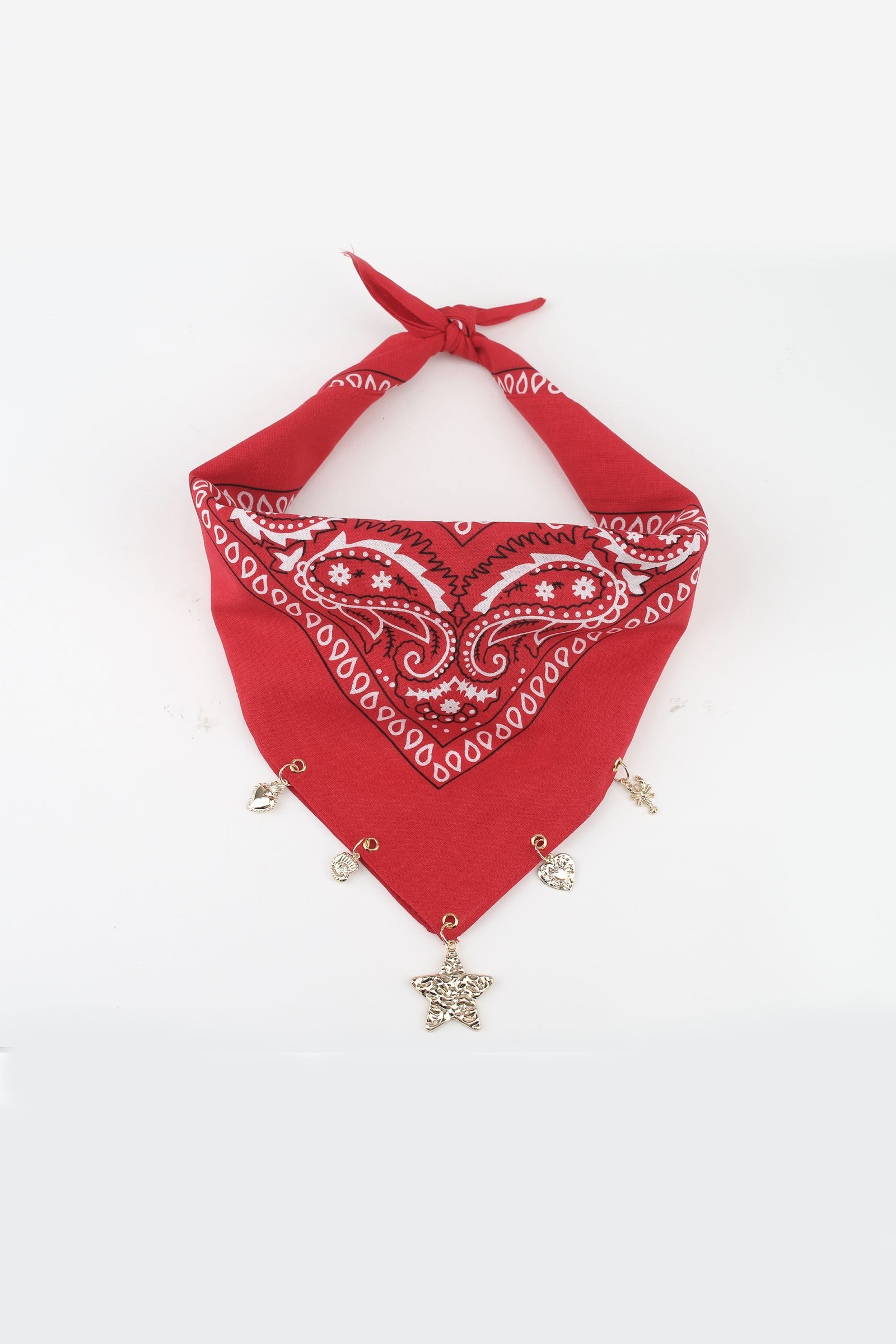 Großhändler Phanie Mode (Phanie accessories) - Bandana-Schal mit Charms